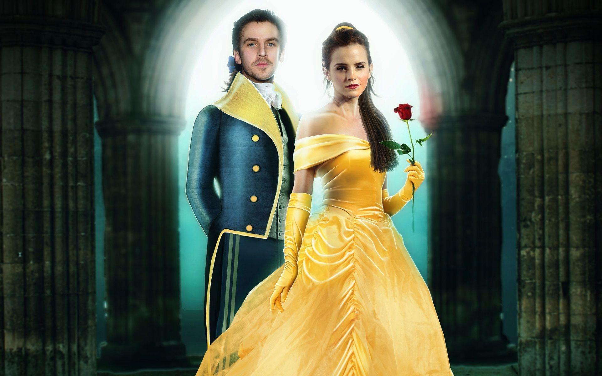 1920x1200 Beauty And The Beast Rose Wallpaper