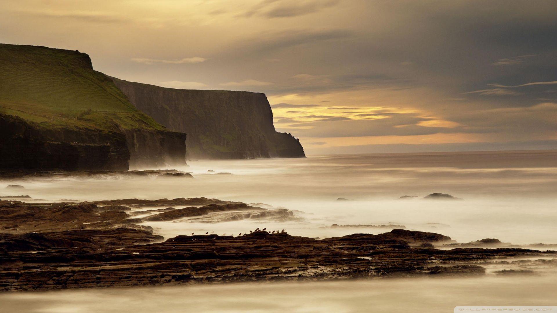 1920x1080 Free download The Cliffs Of Moher Ireland Wallpaper 1920x1080 The Cliffs Of Moher [1920x1080] for your Desktop, Mobile & Tablet. Explore Cliffs of Moher Ireland Wallpaper. Cliffs of Moher