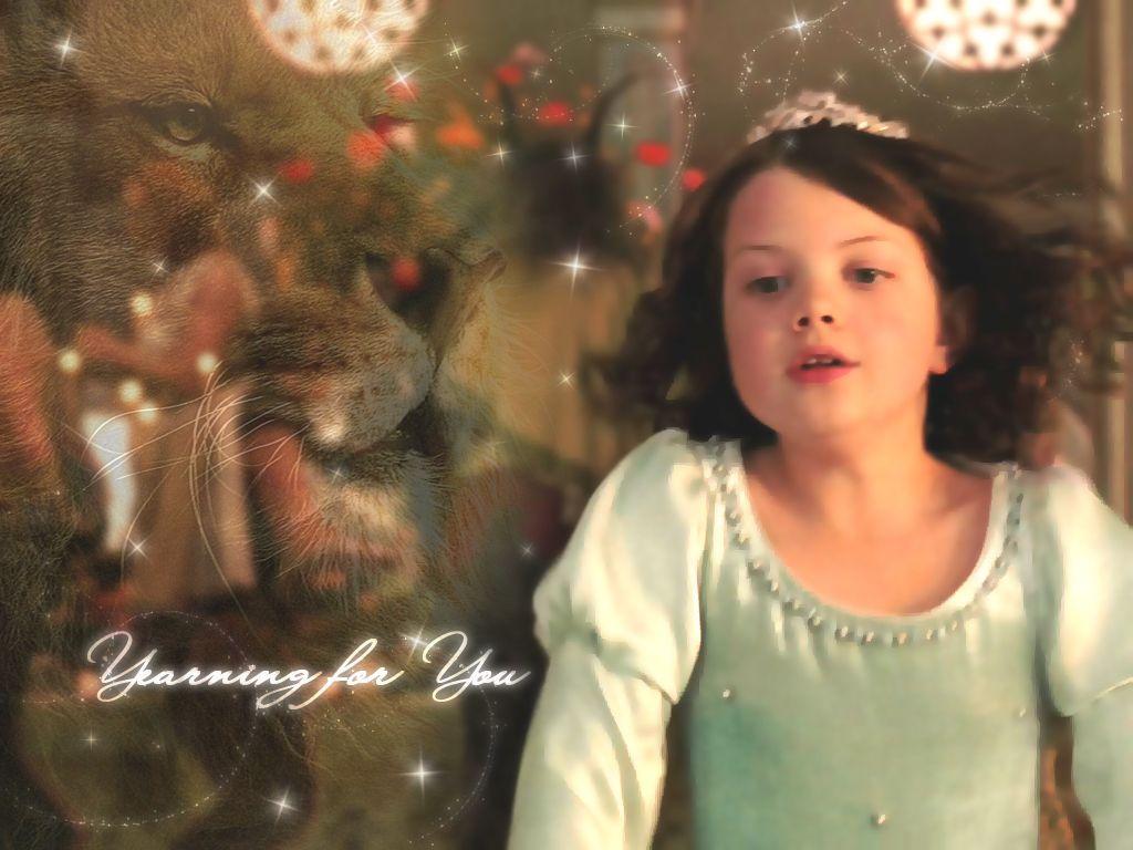 1024x768 Pretty Wallpaper Henley as Lucy Pevensie Wallpaper
