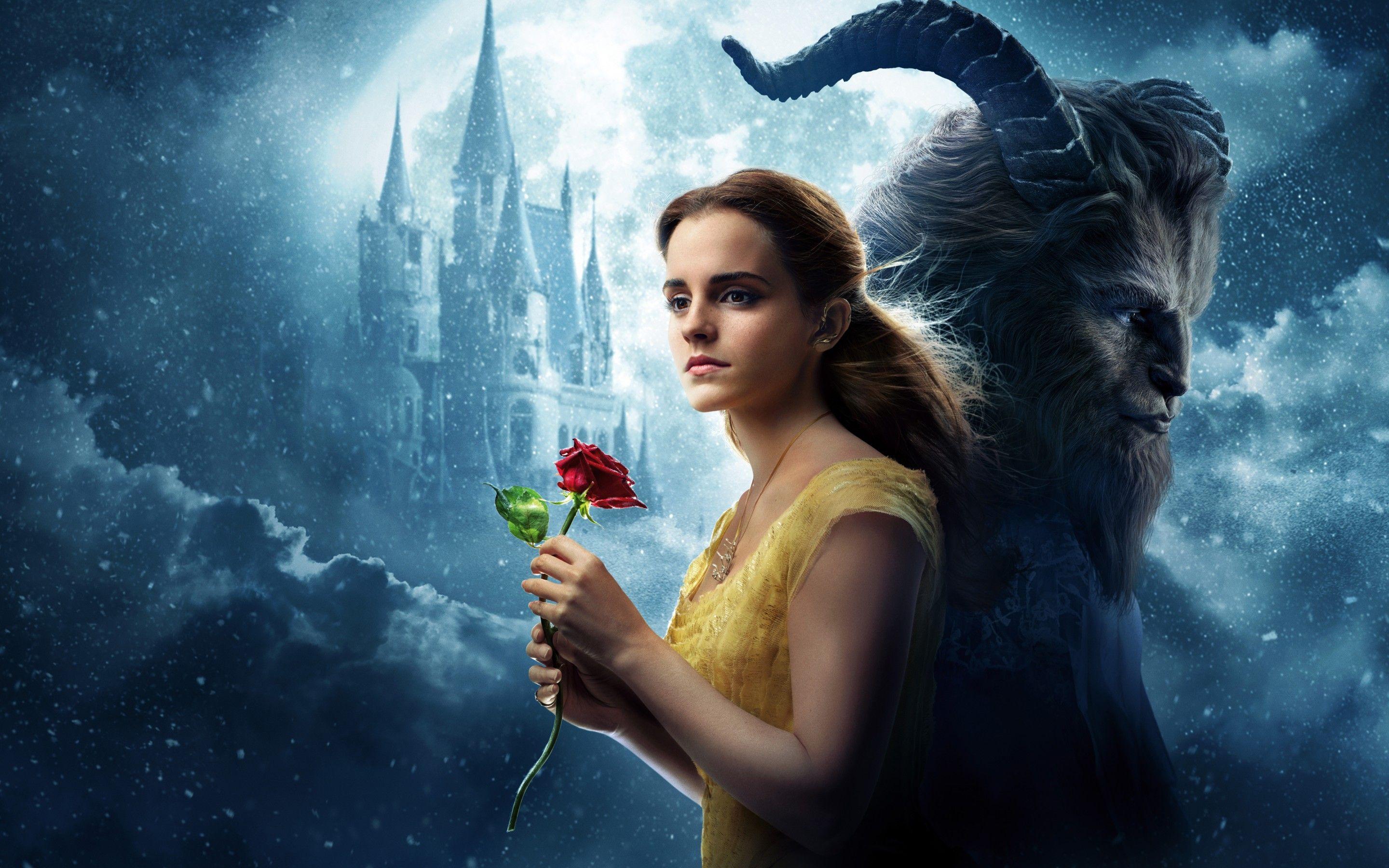 2880x1800 Wallpaper Beauty and the Beast, Belle, Emma Watson, 4K, 8K, Movies,. Wallpaper for iPhone, Android, Mobile and Desktop