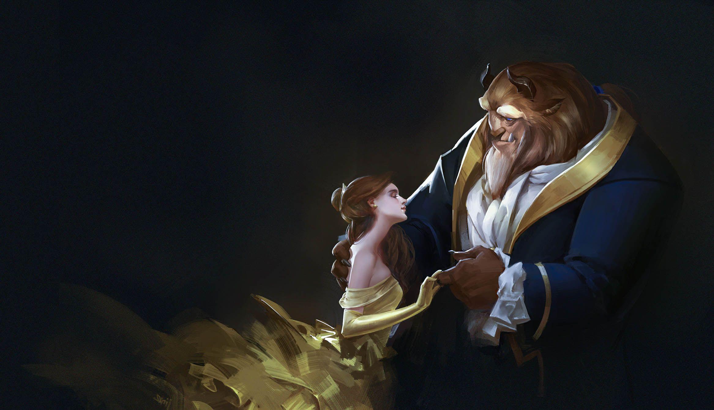 2333x1342 Beauty and the Beast Wallpaper. Beauty and the Beast Wallpaper, Beast Wallpaper and The Beast Wallpaper
