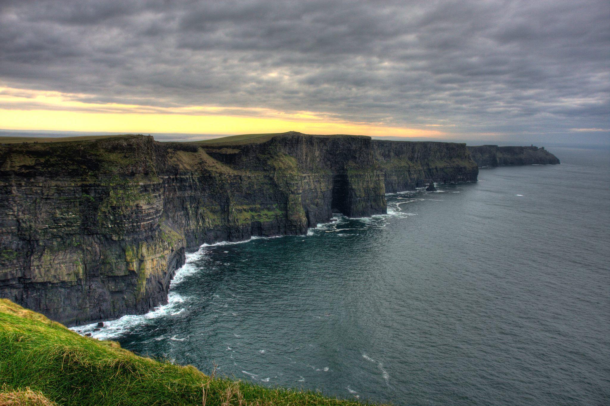 2048x1362 Cliffs of Moher Ireland [2048x1362] [OC] -Please check the website for more pics. Earth photo, Beautiful nature, Nature photo
