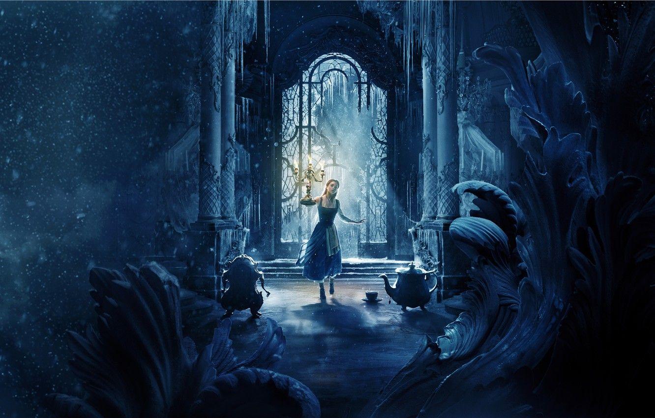 1332x850 Wallpaper Fantasy, Emma Watson, the, and, Beauty, Family, Castle, Prince, Ian McKellen, Ewan McGregor, Beast, Beauty and the Beast, Belle, Walt Disney Picture, Movie, Film image for desktop, section фильмы