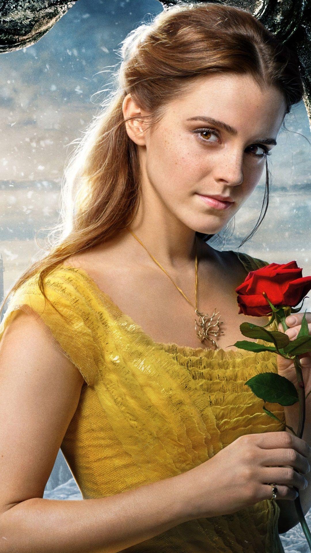 1080x1920 Beauty And The Beast Emma Watson 1080x1920 IPhone 8 7 6 6S Plus Wallpaper, Background, Picture, Image