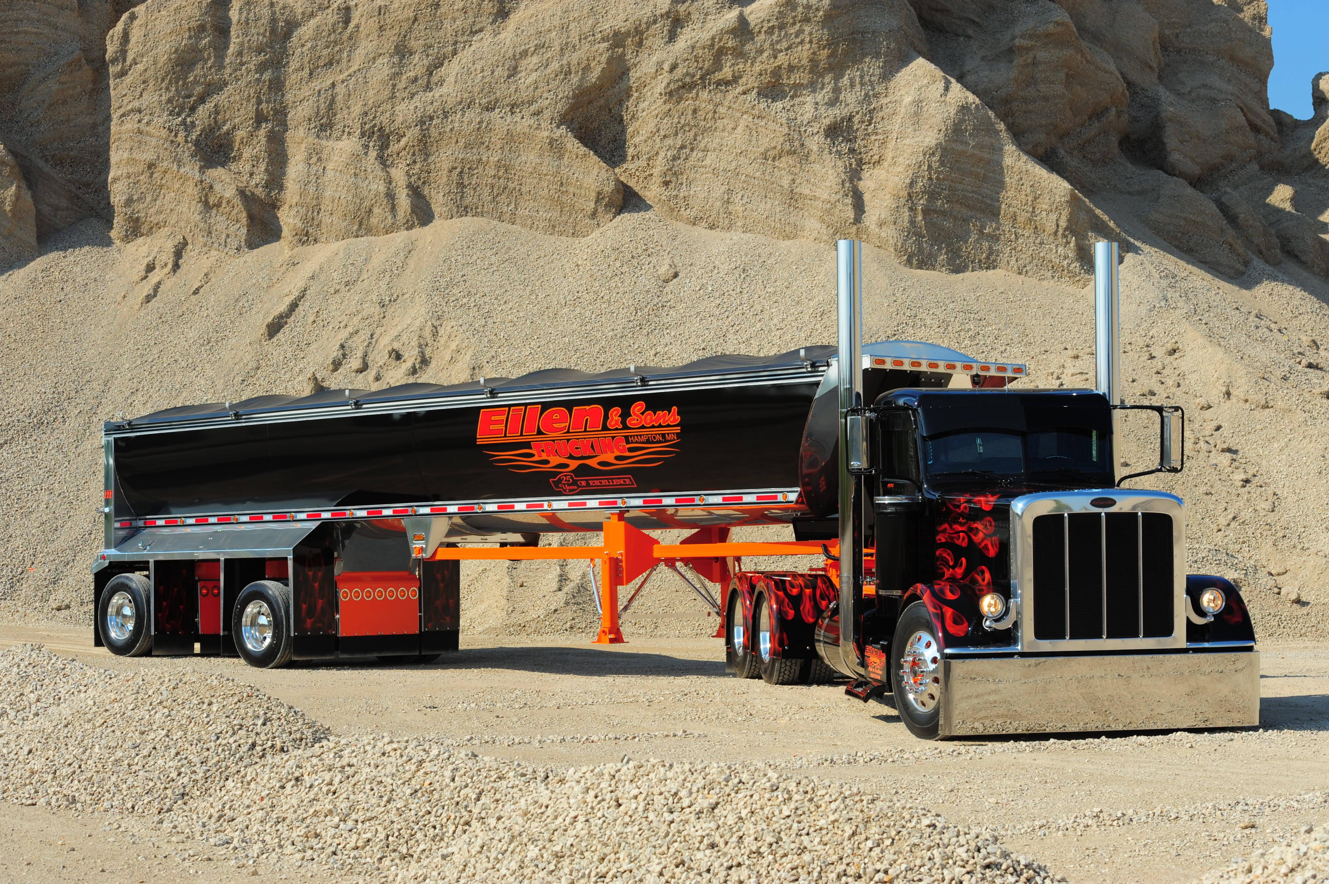 4256x2832 Wallpaper Peterbilt Truck Custom Semi Show Car Picture Truck Wallpaper HD HD Wallpaper