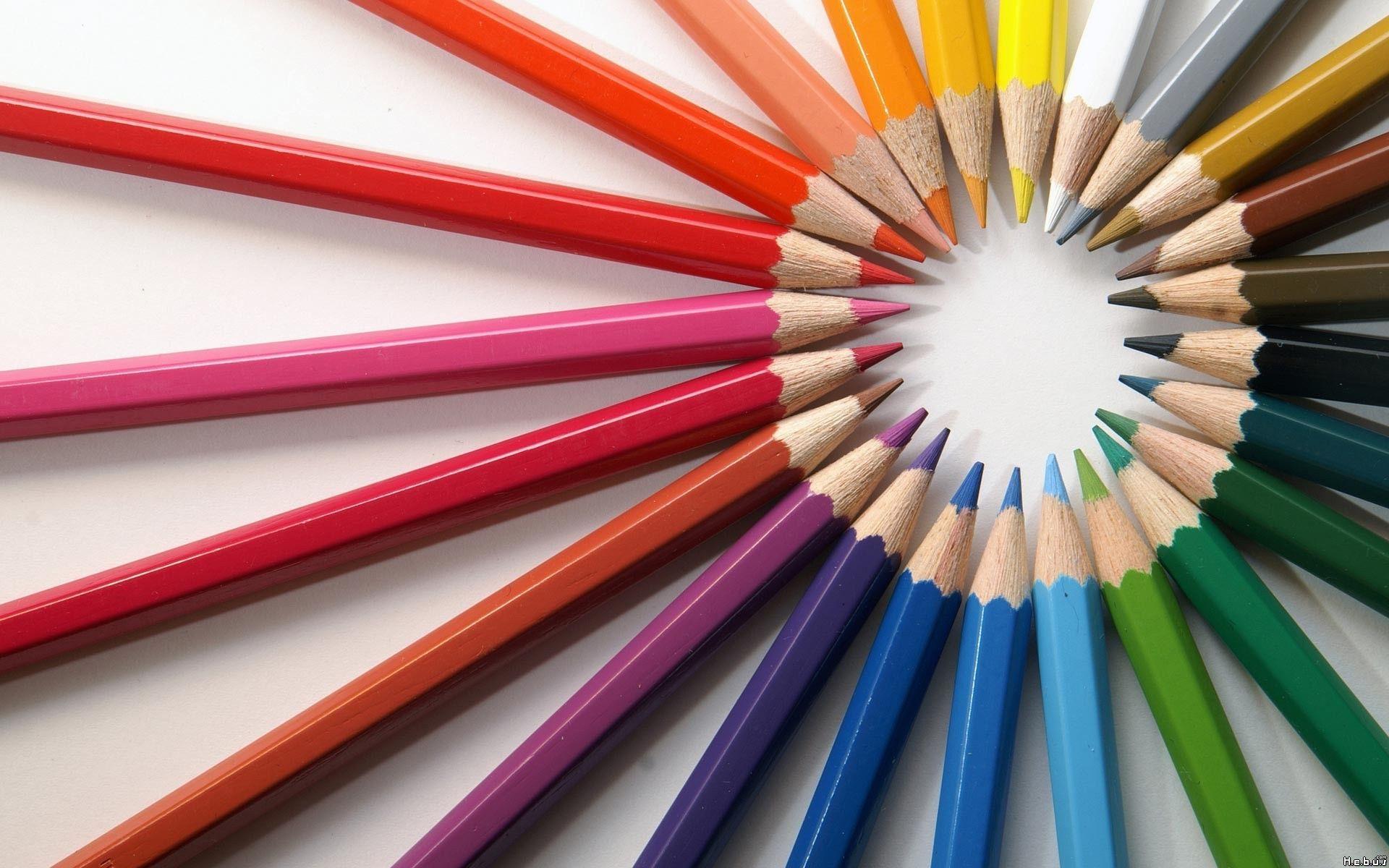 1920x1200 Collection Of Color Pencil Wallpaper On .