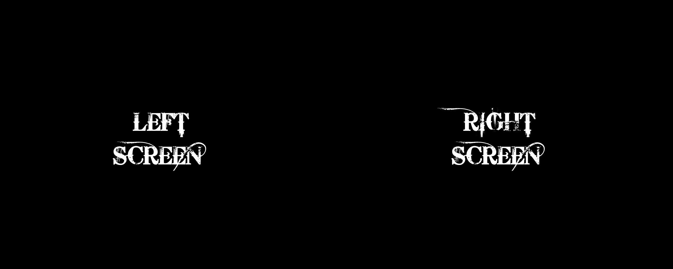 2560x1024 Simple Dual Screen