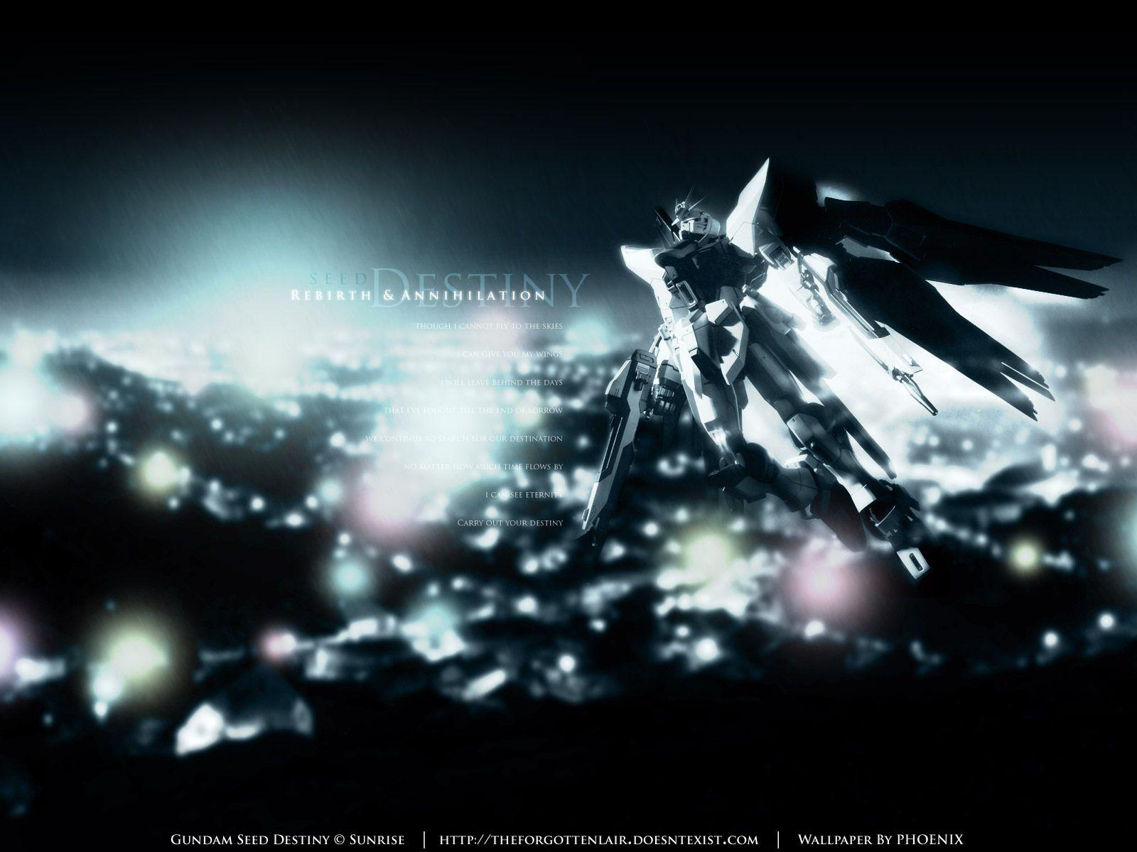 1600x1200 The Forgotten Lair. Mobile Suit Gundam Seed Destiny Desktop Wallpaper