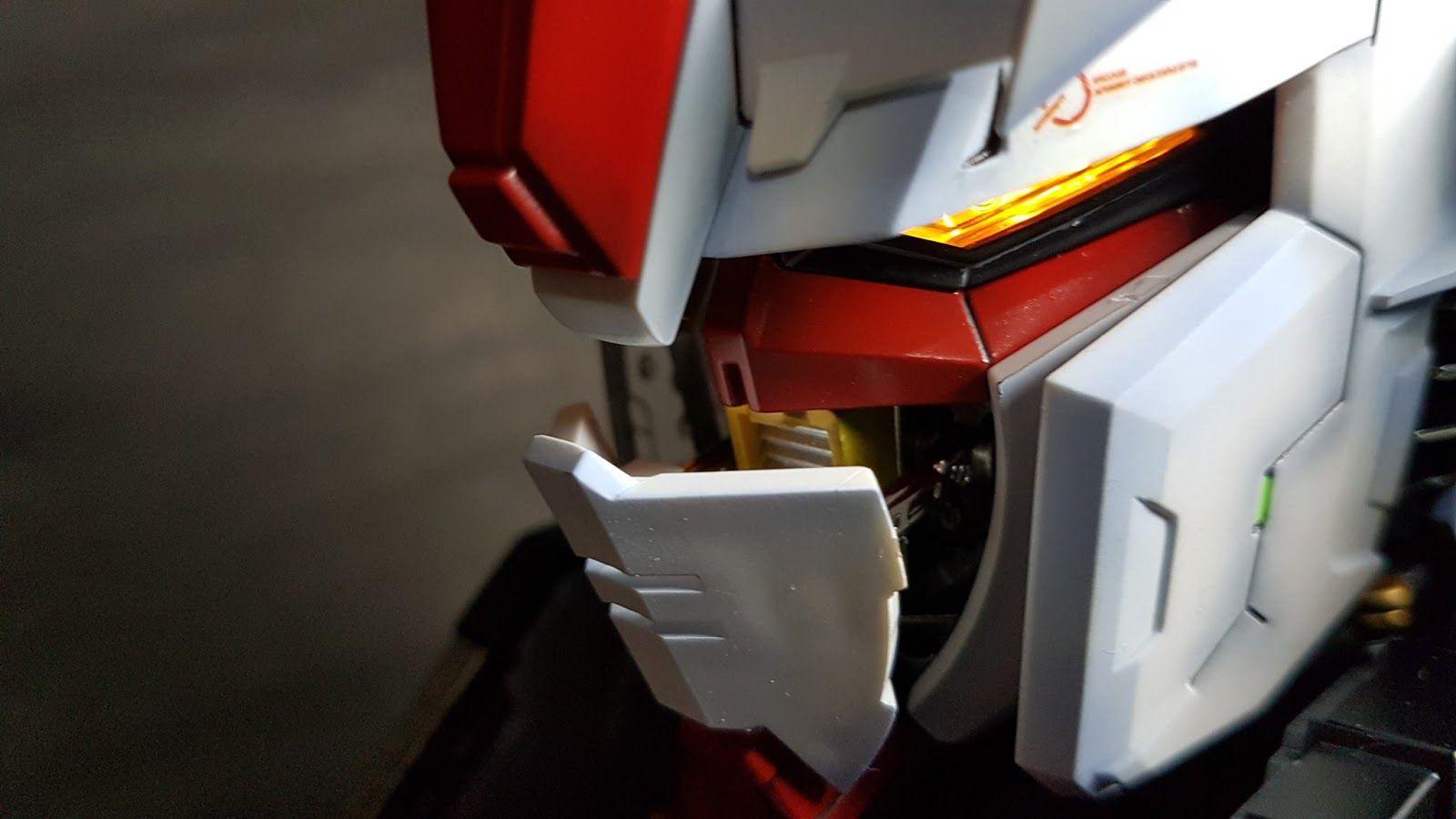 1600x900 Painted Build: BTF 1 24 GAT X105 Strike Gundam Head Bust Display Kits Collection News And Reviews