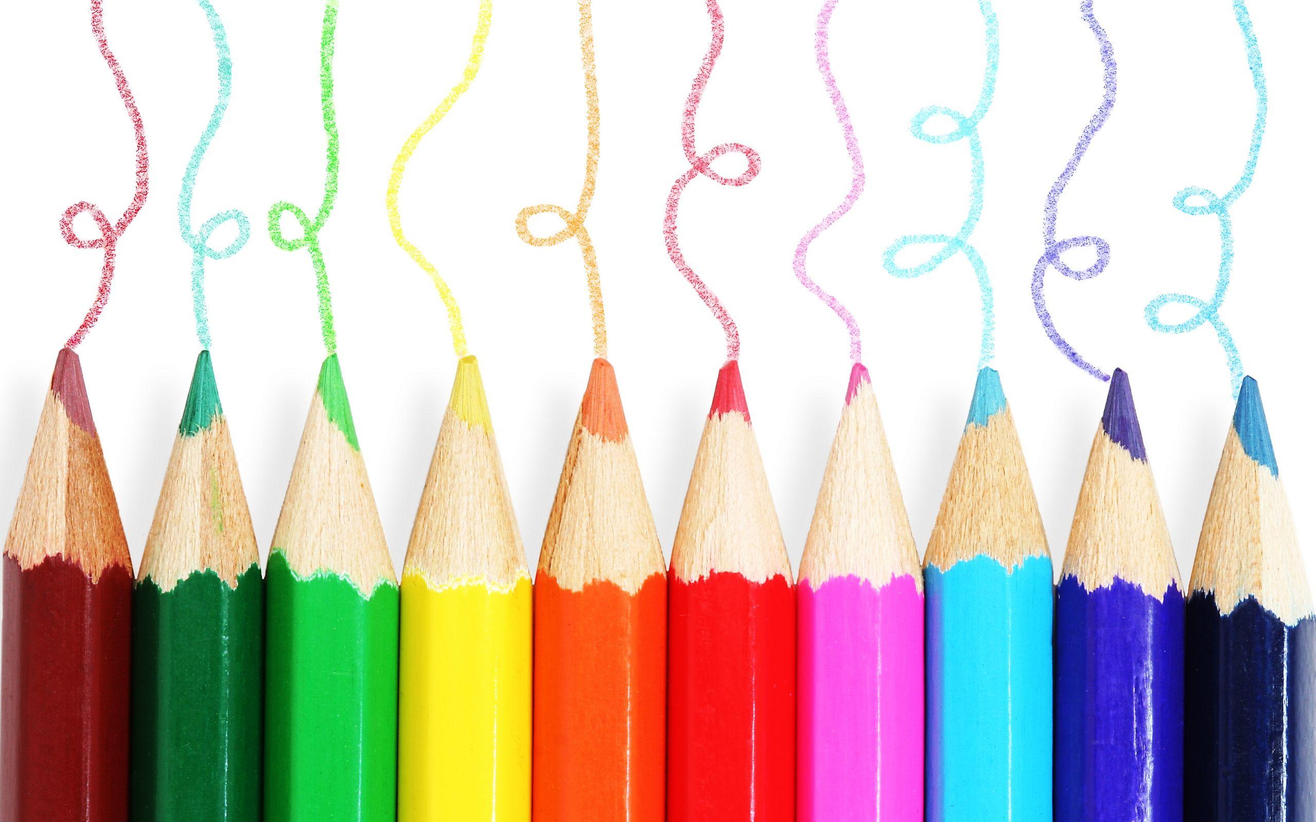 2560x1600 Colored Pencils wallpaperx1600 .