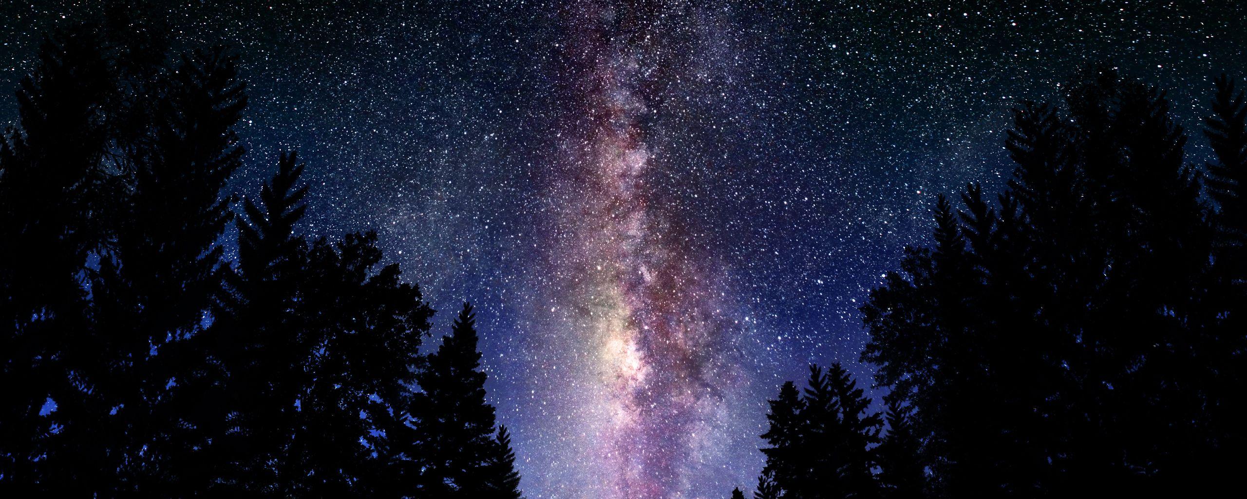 2560x1024 Milky Way Wallpaper and Background Imagex1024