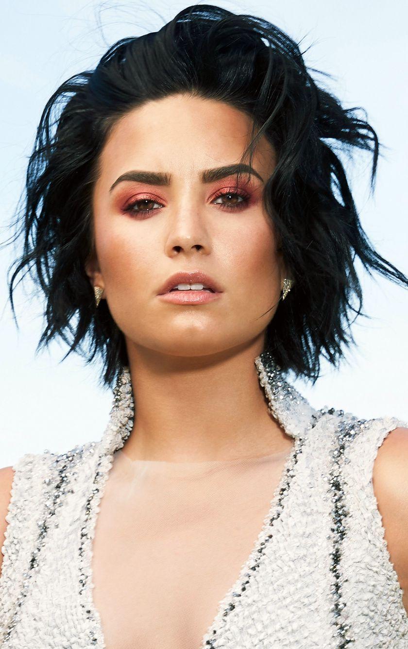 840x1336 Download Singer, short hair, Demi Lovato wallpaper, 840x iPhone iPhone 5S, iPhone 5C, iPod Touch