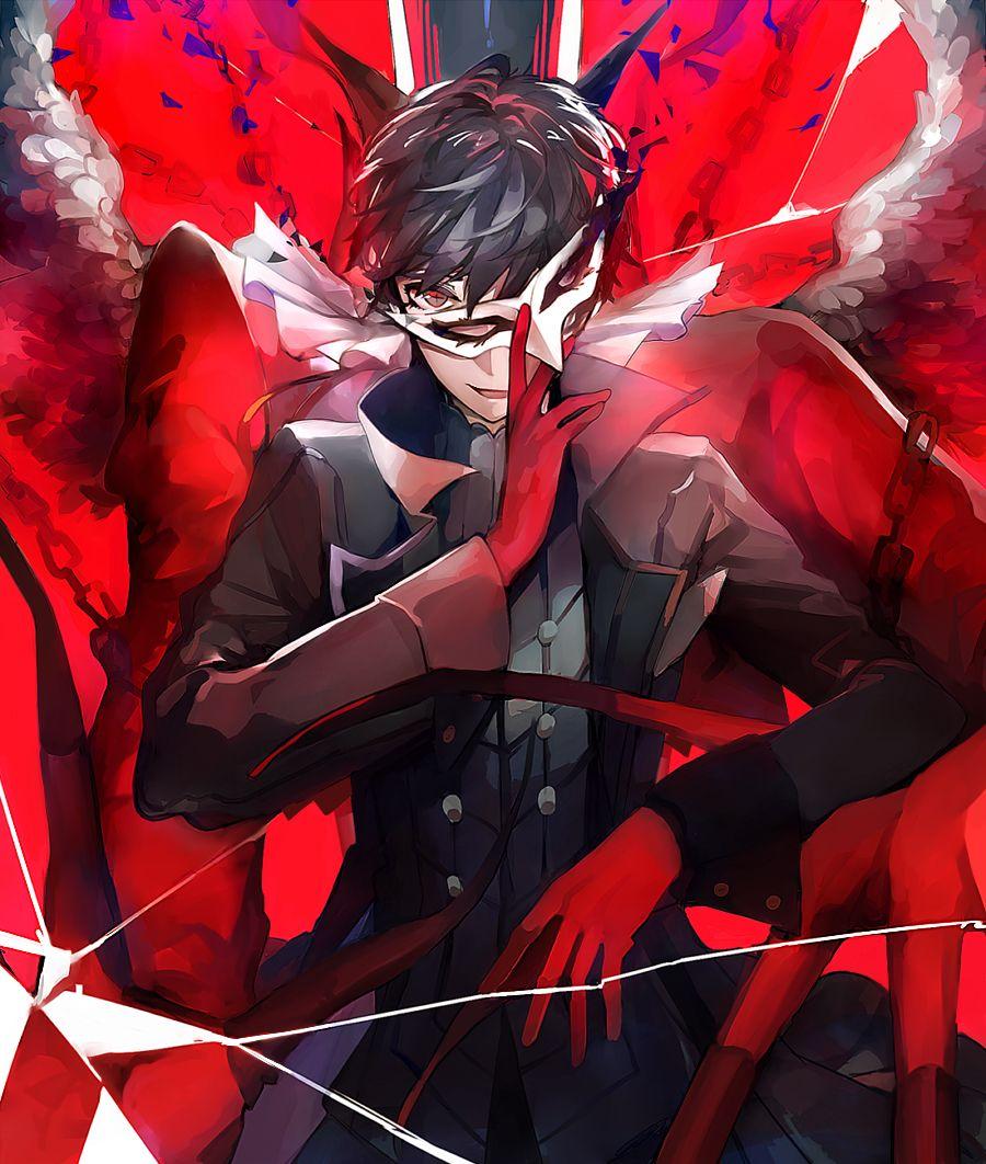 900x1062 Joker (Persona 5) Ren (Persona 5) Anime Image Board