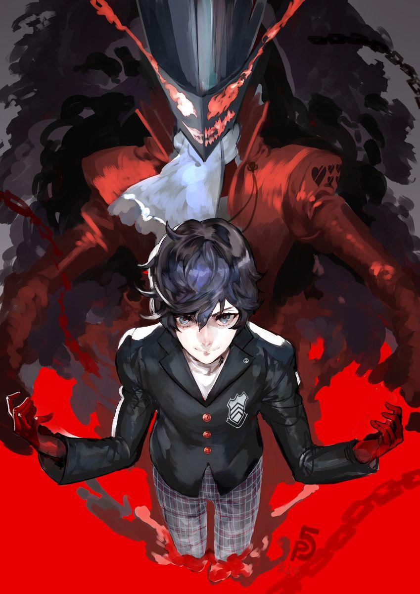 849x1200 Persona 5 1440p Wallpaper