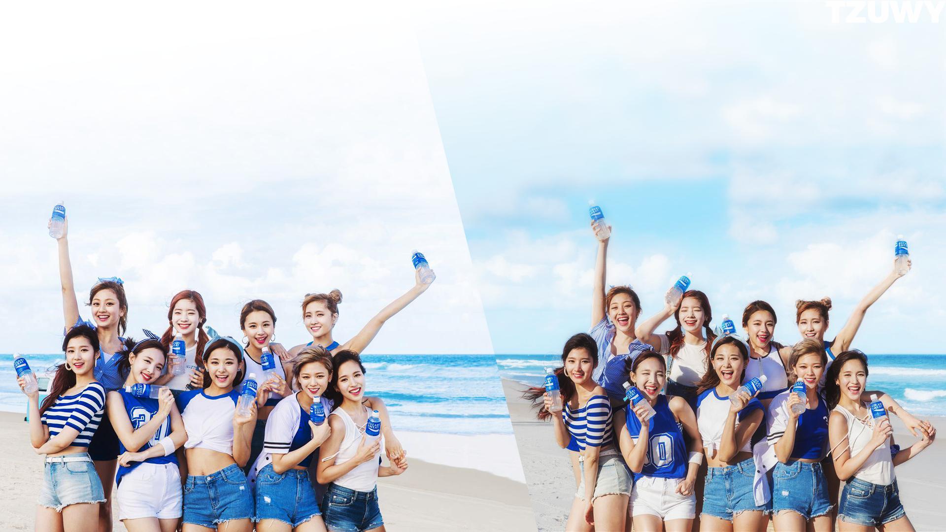 1920x1080 Twice Wallpaper Pocari Sweat Cf, Download Wallpaper