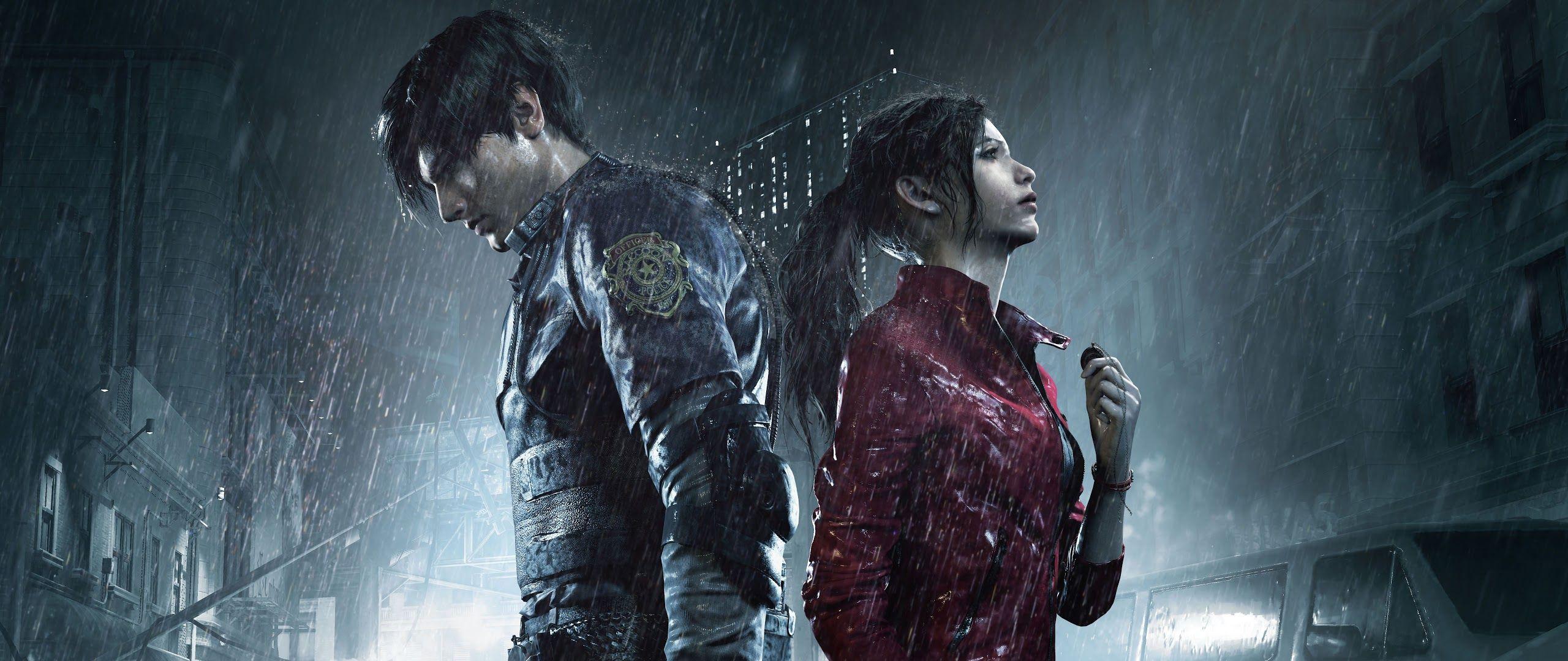 Wallpaper Resident Evil, Ada Wong, Claire Redfield, Leon S. Kennedy, Resident  Evil 2 for mobile and desktop, section игры, resolution 3840x2160 - download