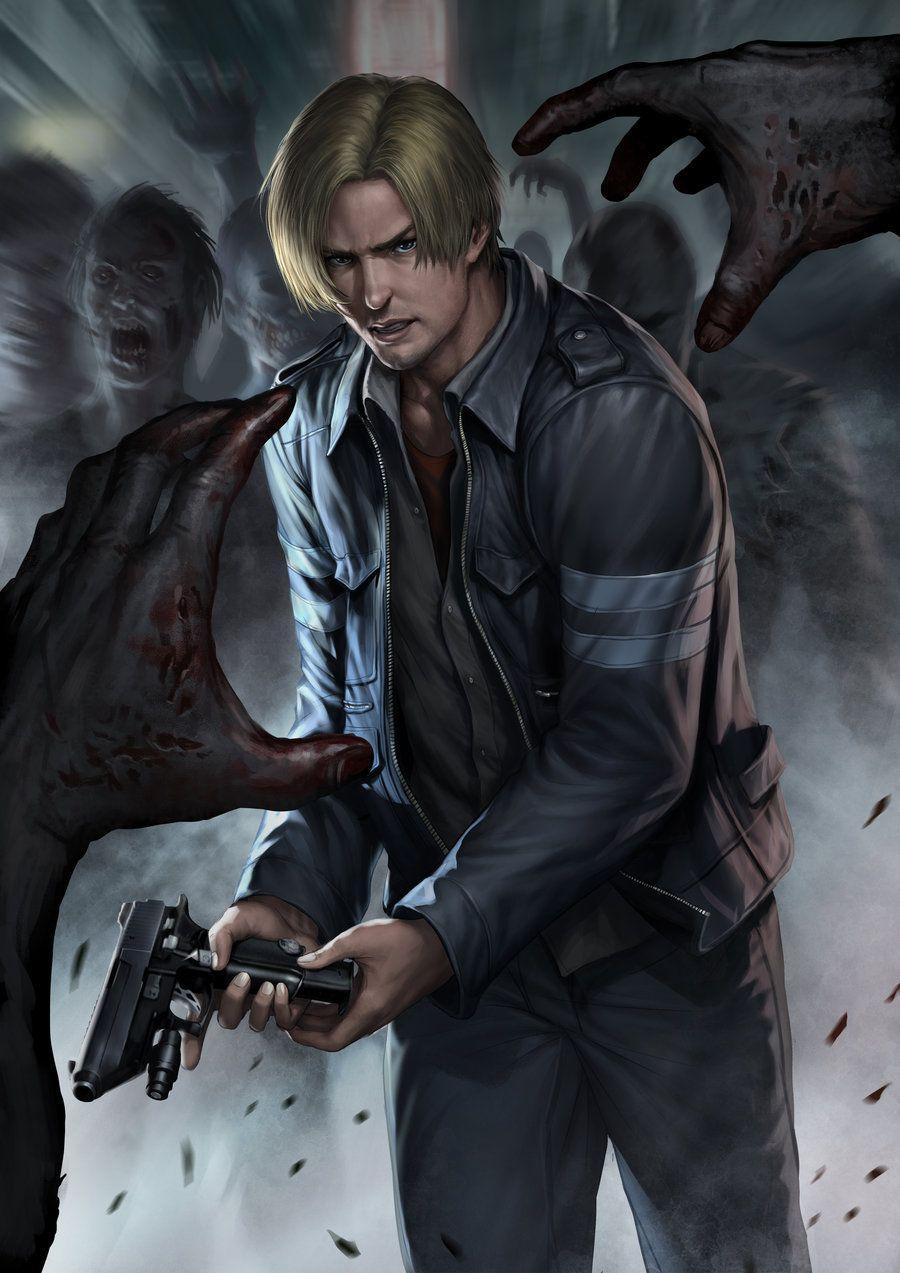 900x1273 Leon Scott Kennedy Evil 2 Anime Image Board