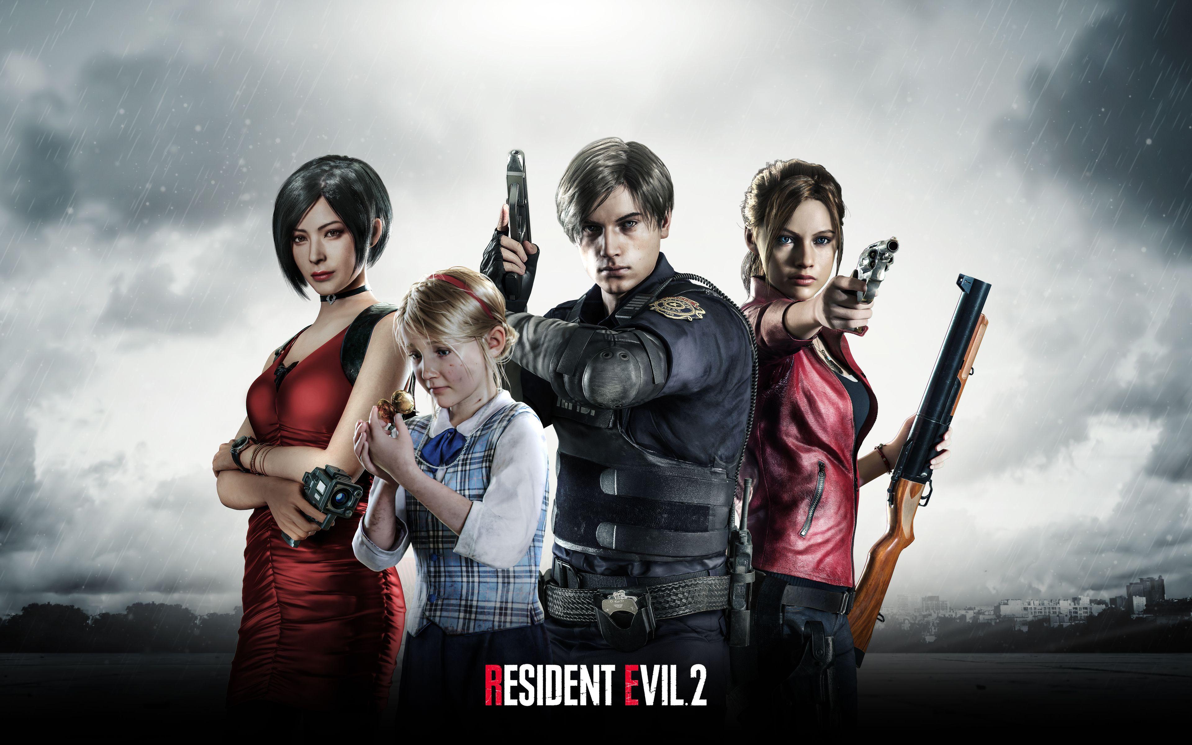 3840x2400 Resident Evil 4k, Poster, 2019 Games, Artwork, Creative Redfield Leon S Kennedy