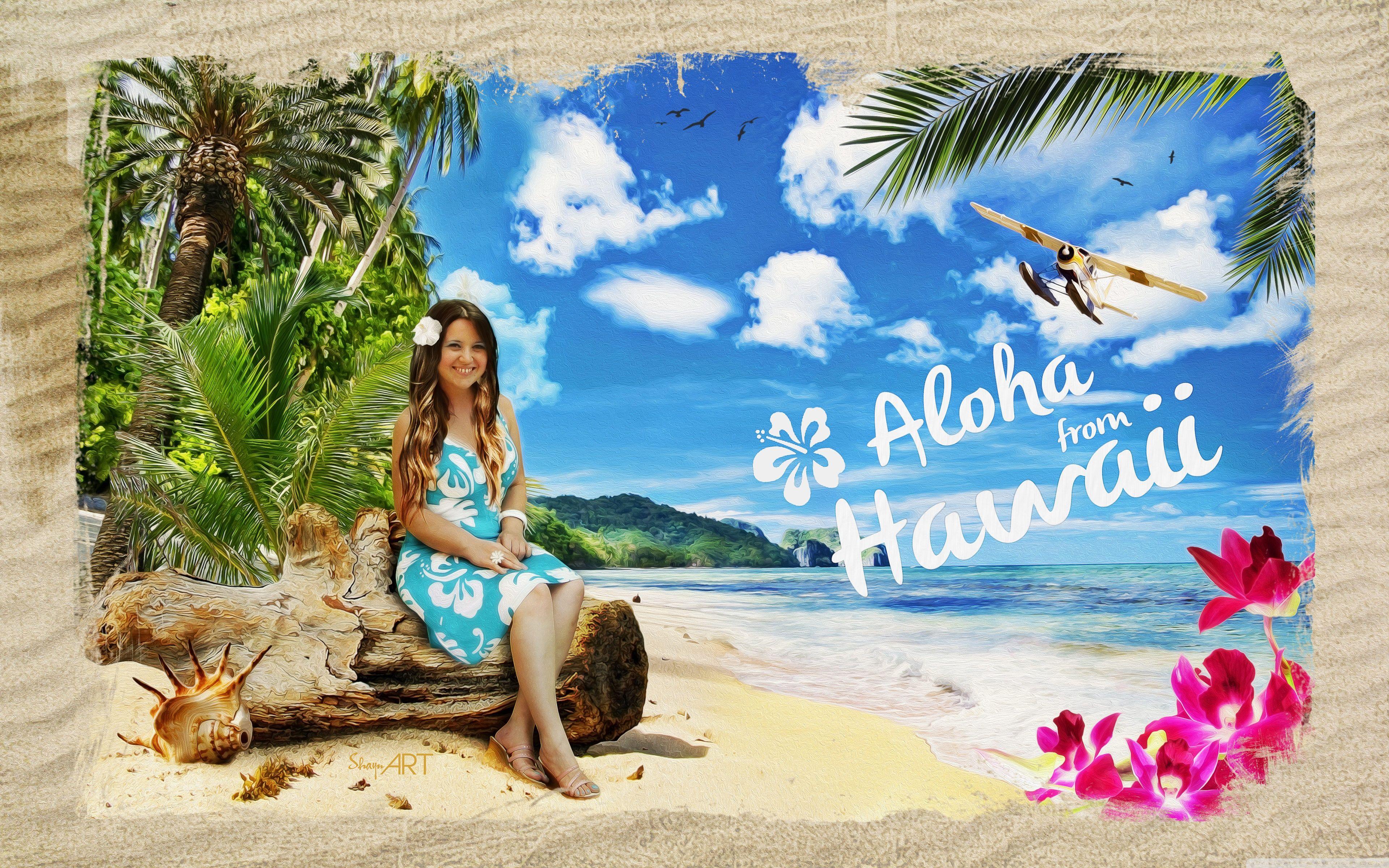 3840x2400 Aloha From Hawaii Desktop HD Wallpaper 3840x2400 :