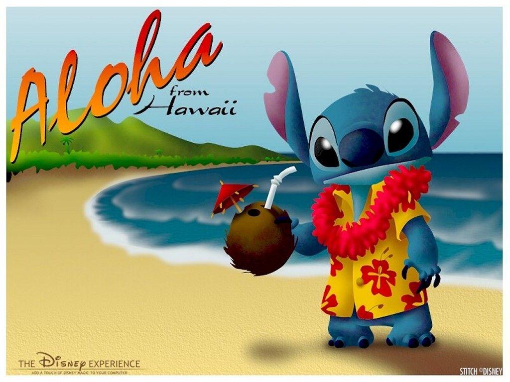 1024x768 stitch in hawaiian shirt