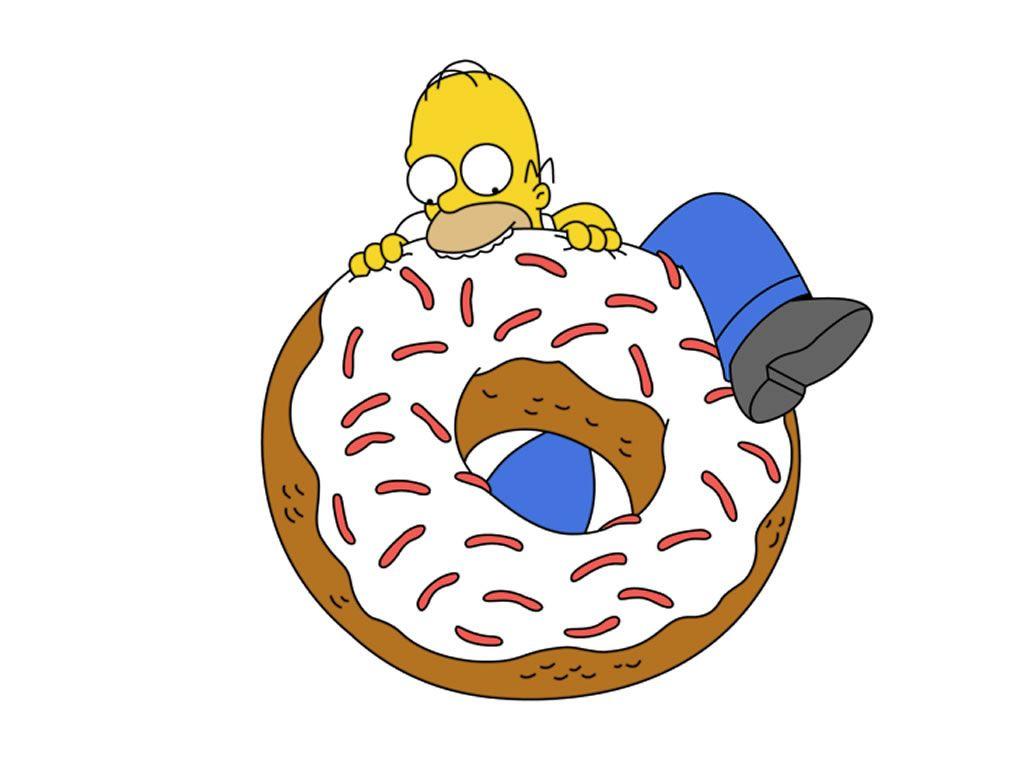 1024x768 Wallpaper Doughnut