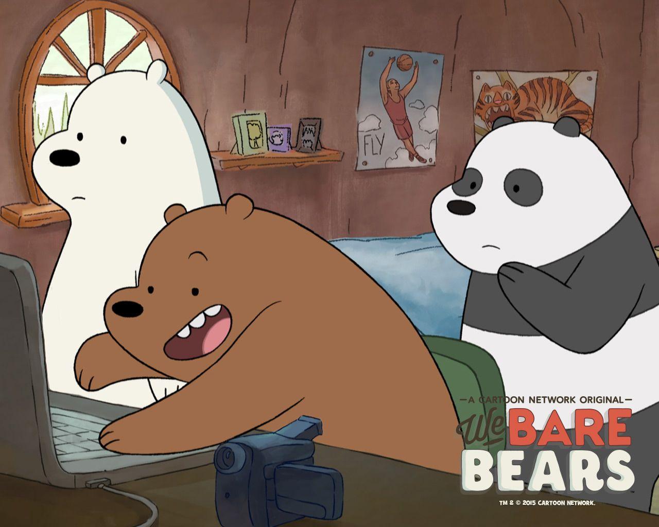 1280x1024 We Bare Bears Wallpaper