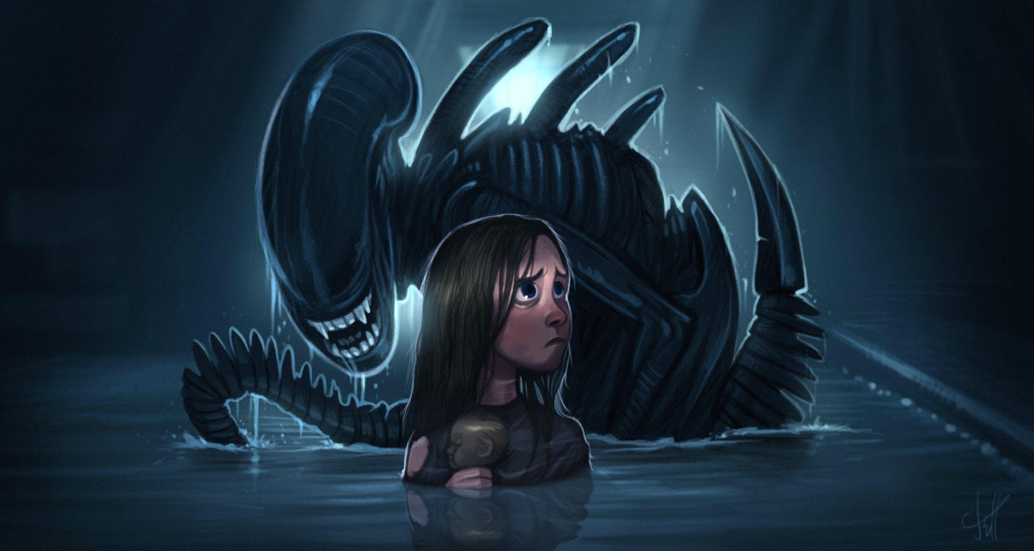 3600x1920 alien