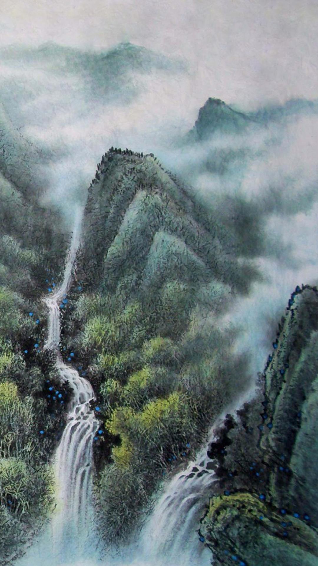 1080x1920 Chinese Scenery Wallpaper, 0.62 Mb