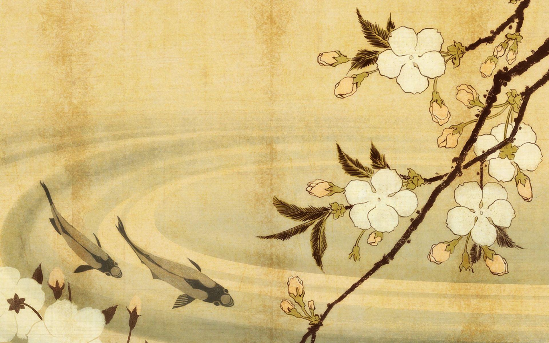 1920x1200 Traditional Oriental Wallpaper