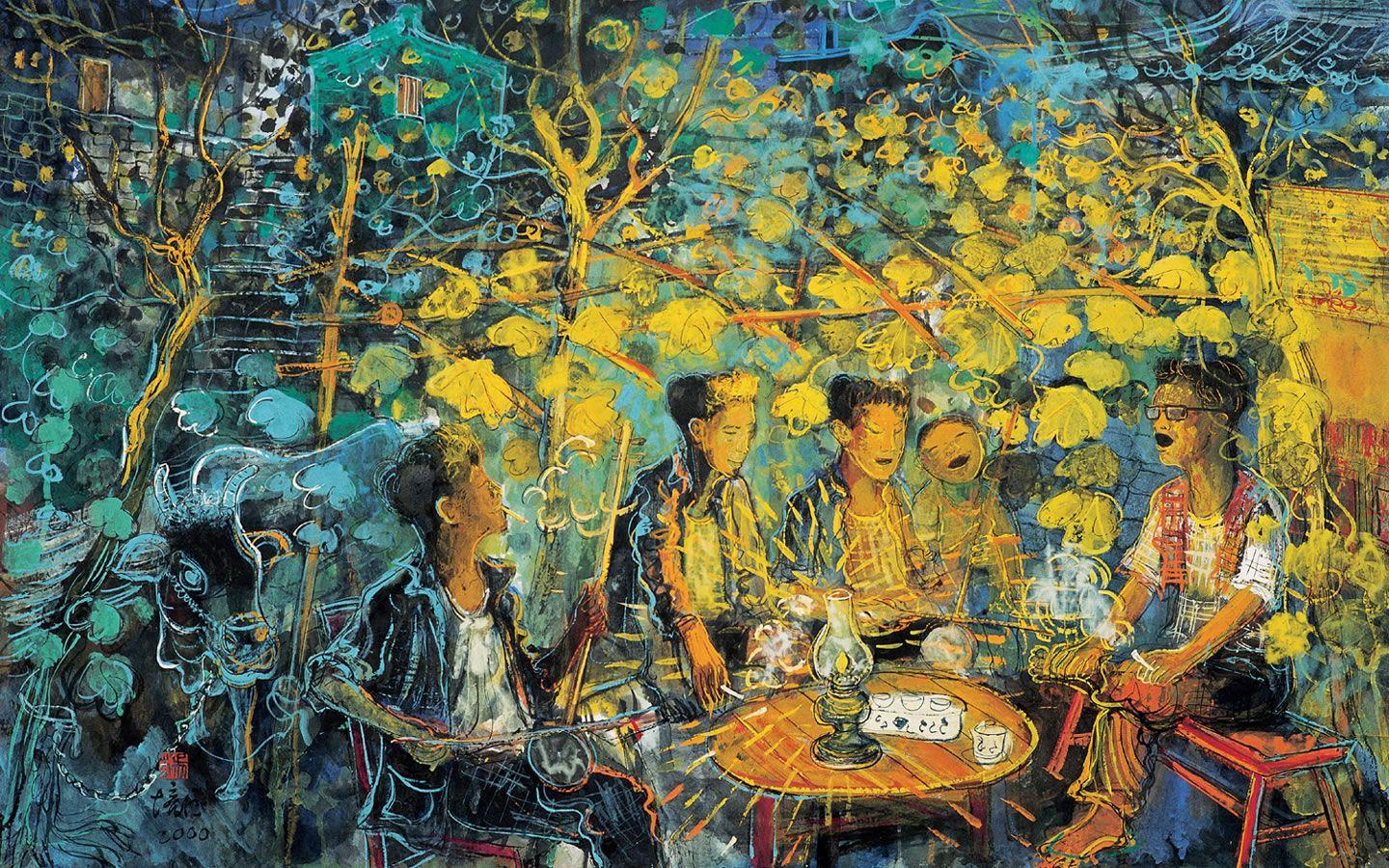 1440x900 Traditional Chinese painting wallpaper 1440x900 1440x900 NO.6 Desktop Wallpaper
