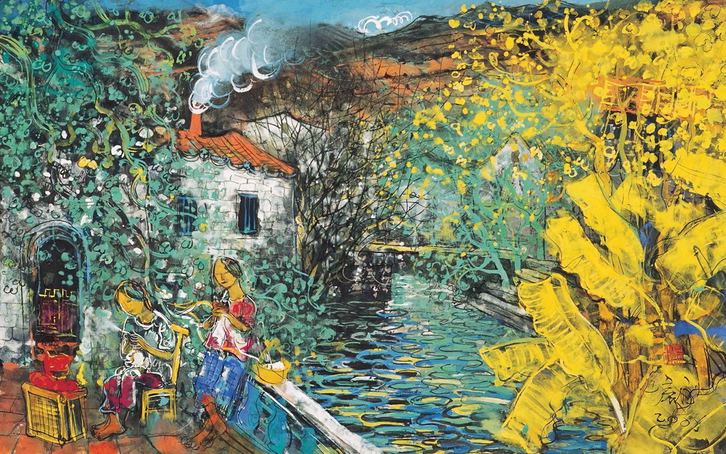1440x900 Traditional Chinese painting wallpaper 1440x900 1440x900 NO.1 Desktop Wallpaper