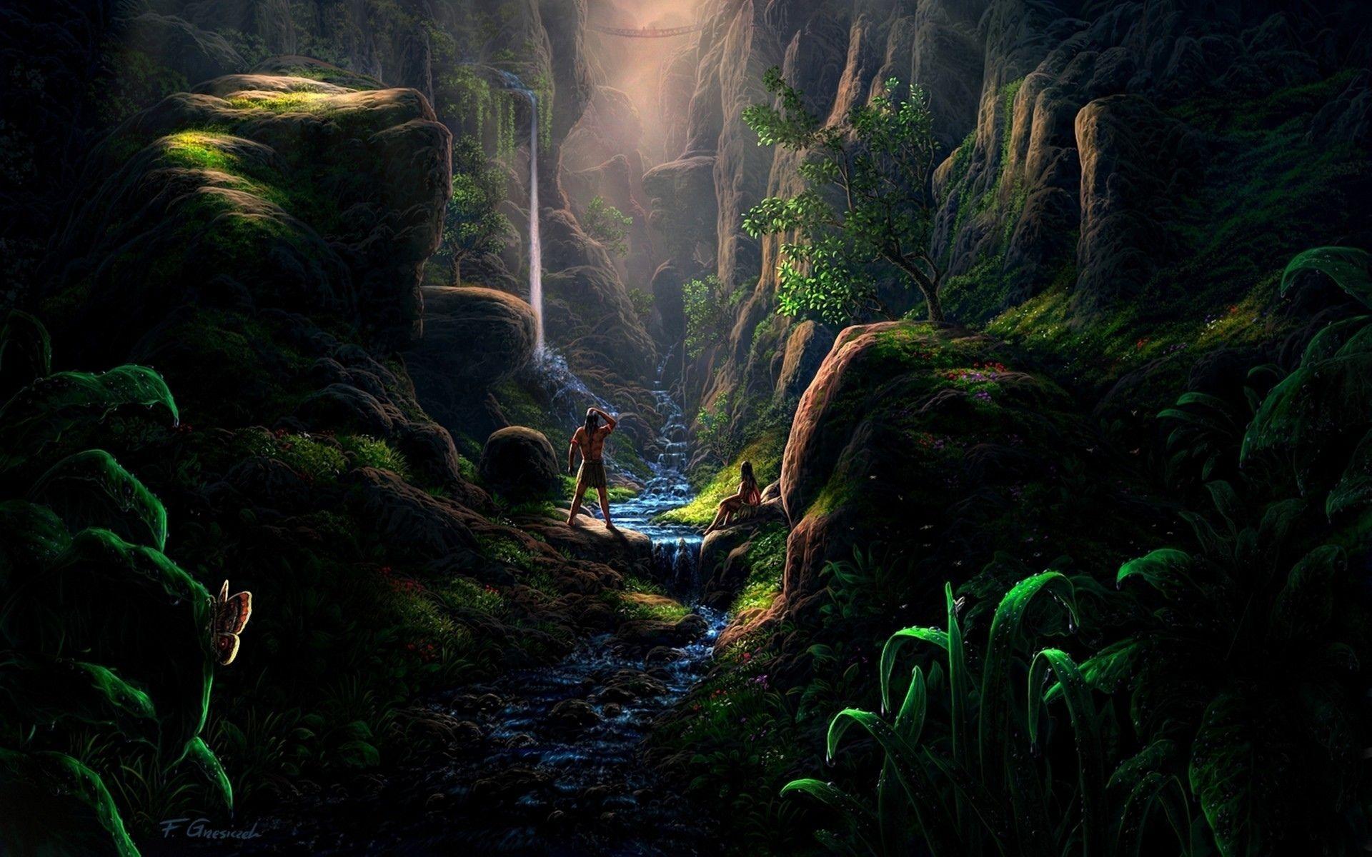 1920x1200 Secret Paradise desktop PC and Mac wallpaper