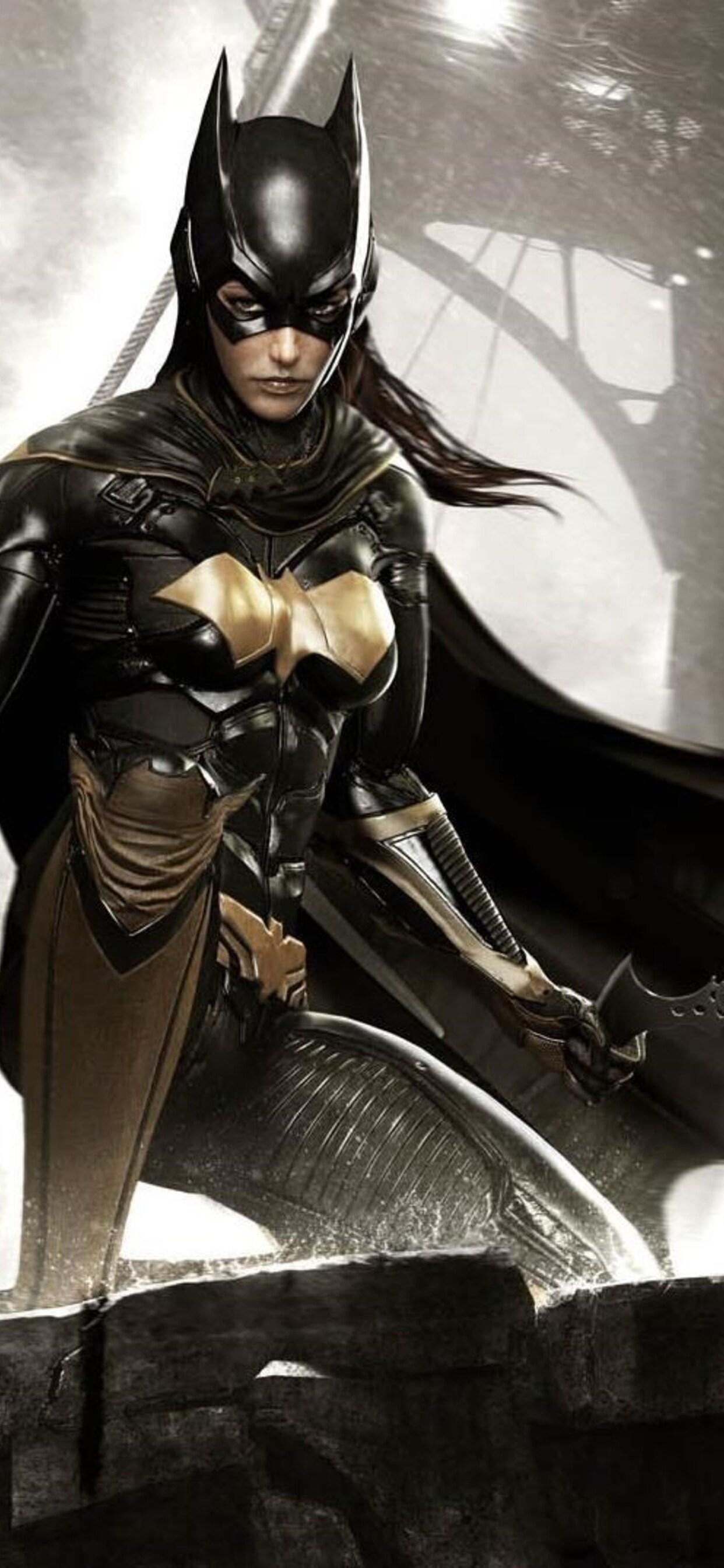 1242x2688 iPhone Batman Arkham Knight Wallpaper