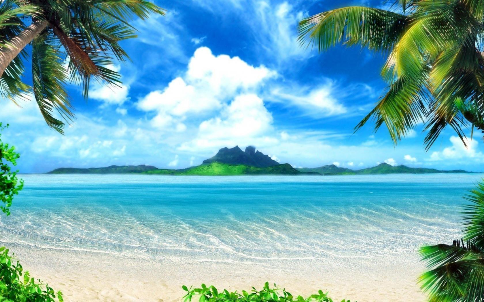 1680x1050 Paradise Wallpaper