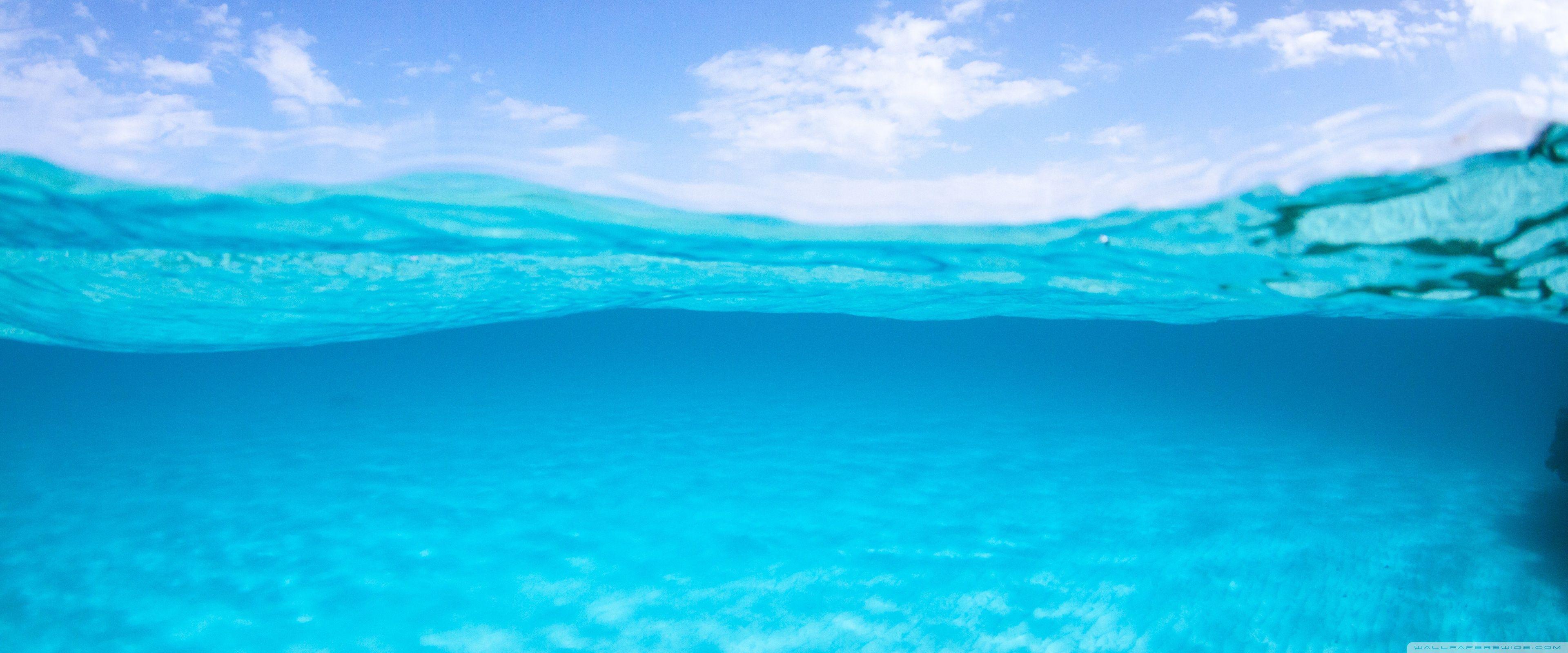 3840x1600 Half Underwater, Half Above Ultra HD Desktop Background Wallpaper for 4K UHD TV : Widescreen & UltraWide Desktop & Laptop : Tablet