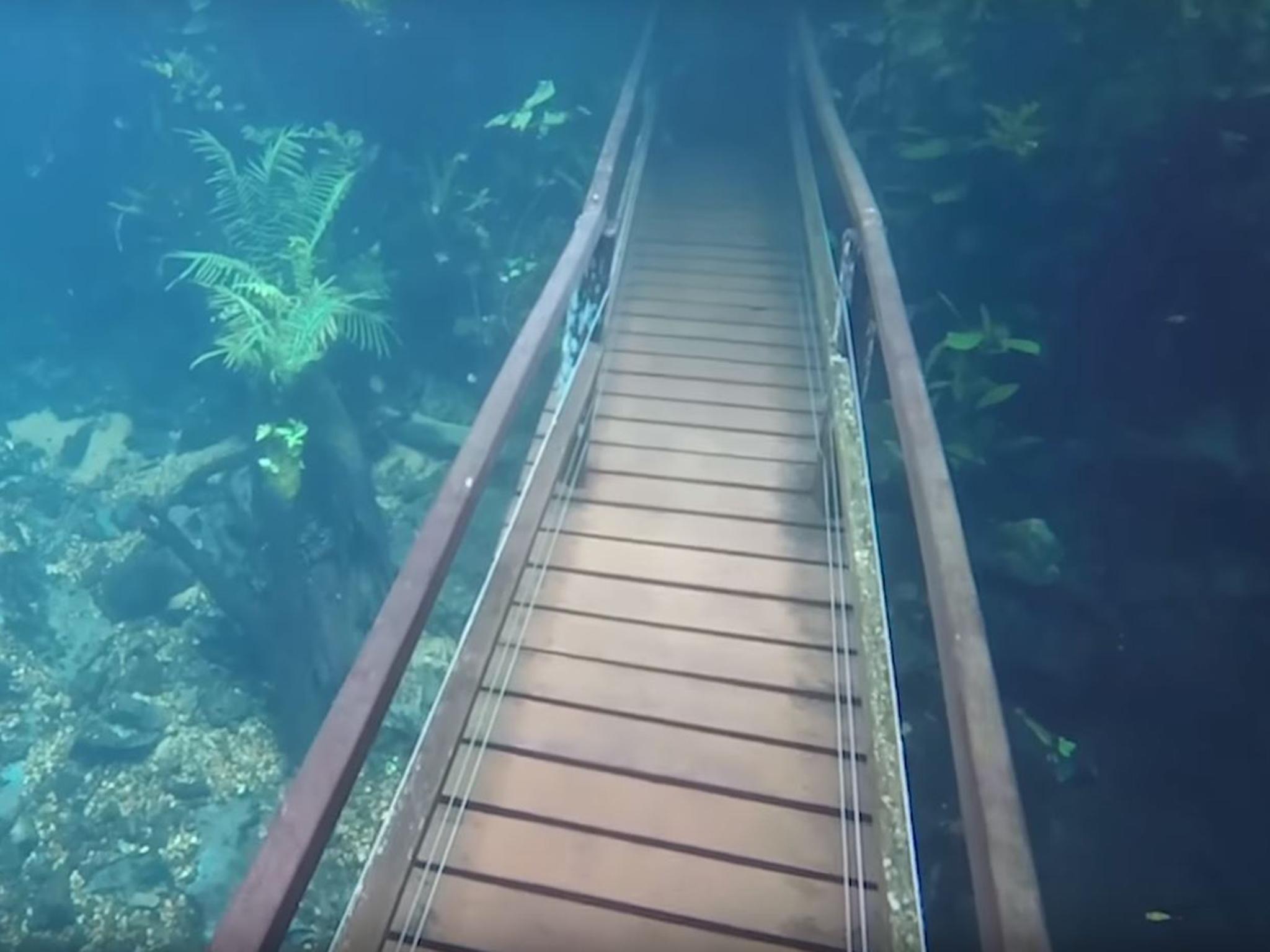 2048x1536 Heavy rains turned a hiking trail in Brazil into an underwater paradise