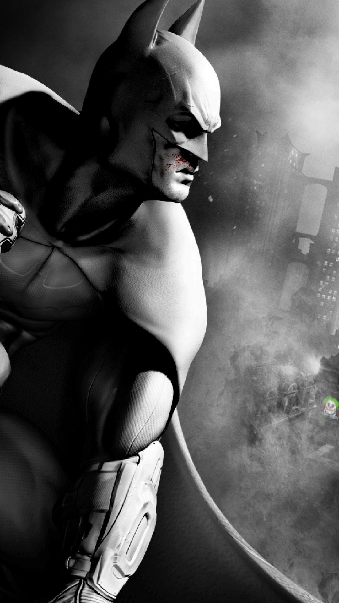 1080x1920 ScreenBeauty. batman arkham city, city, character