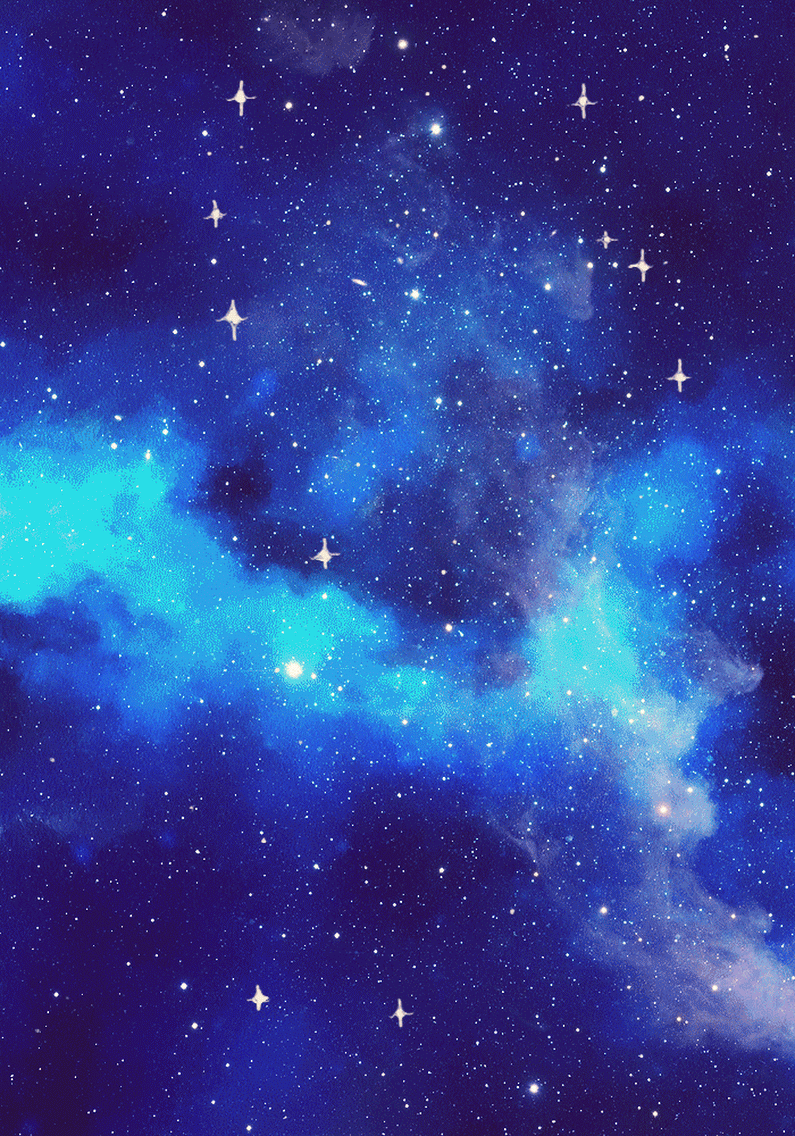 Hình ảnh động 795x1136.  Hình nền Galaxy, Thẩm mỹ màu xanh, Tranh Galaxy