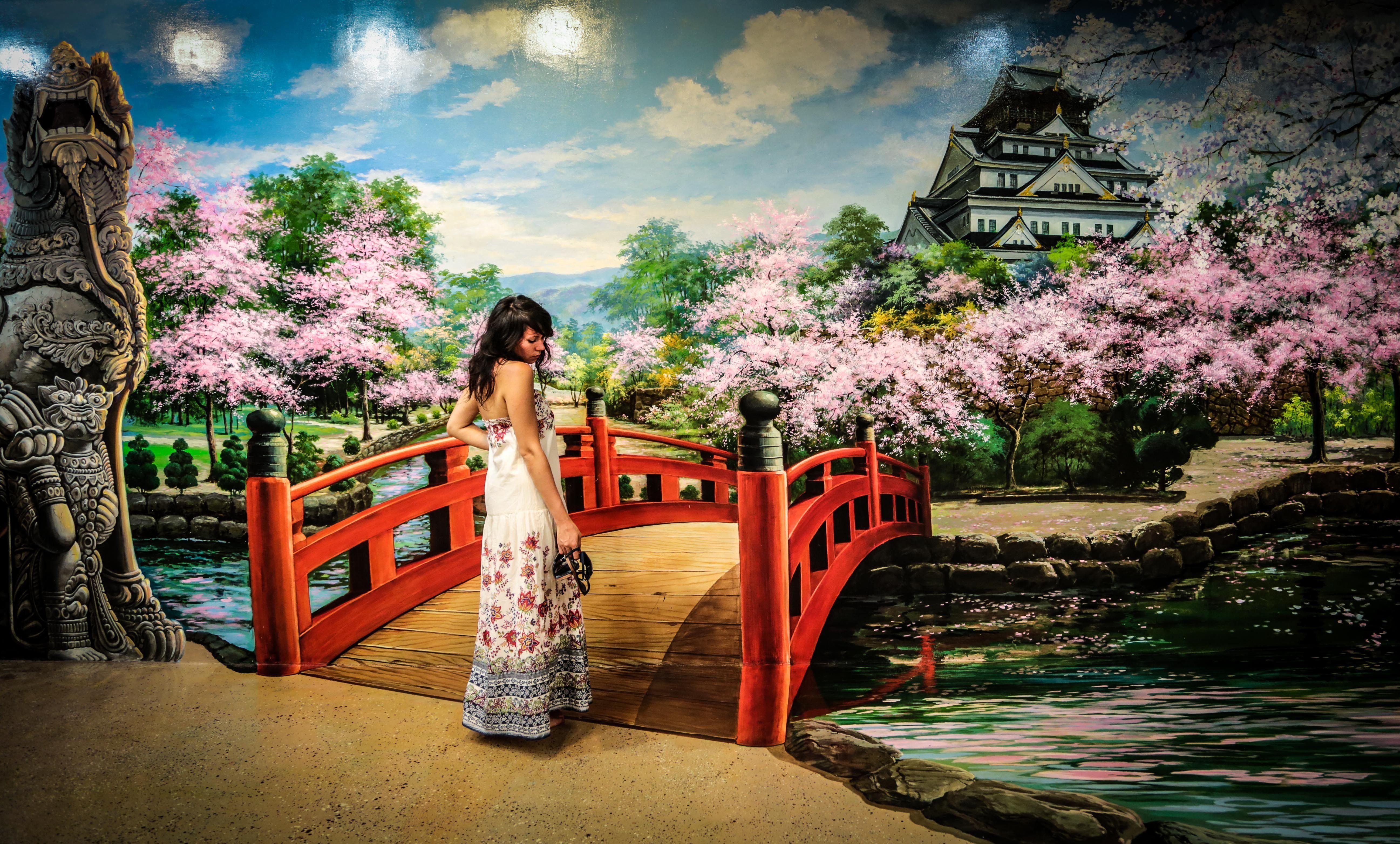 5188x3130 A Beautiful Girl In Paradise 4K wallpaper