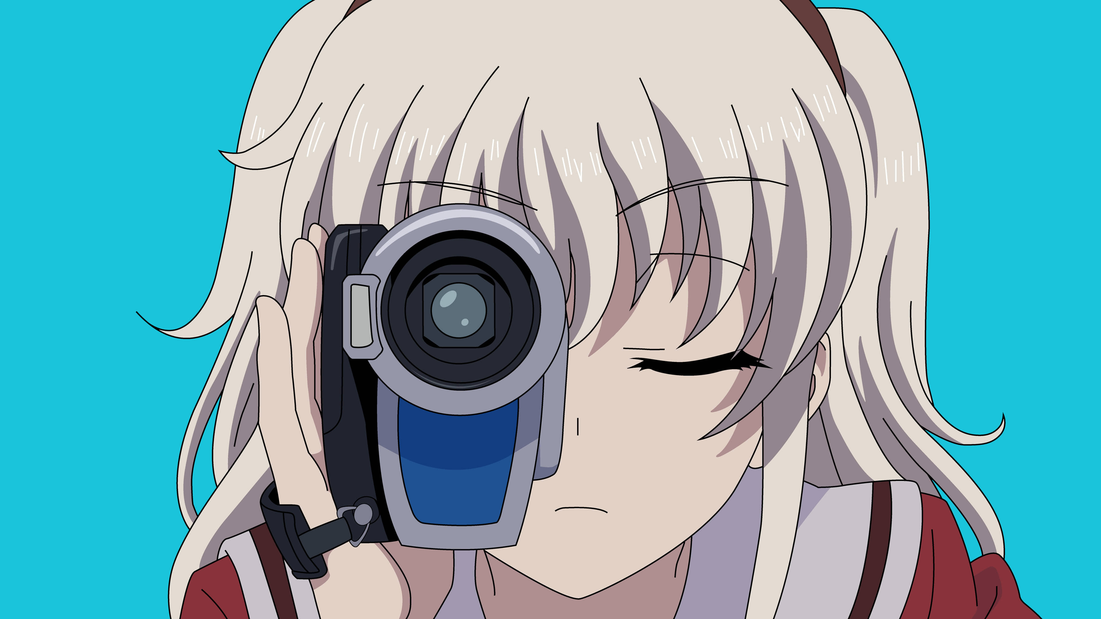 3840x2160 Charlotte Nao Tomori Camcorder UHD 4K Wallpaper