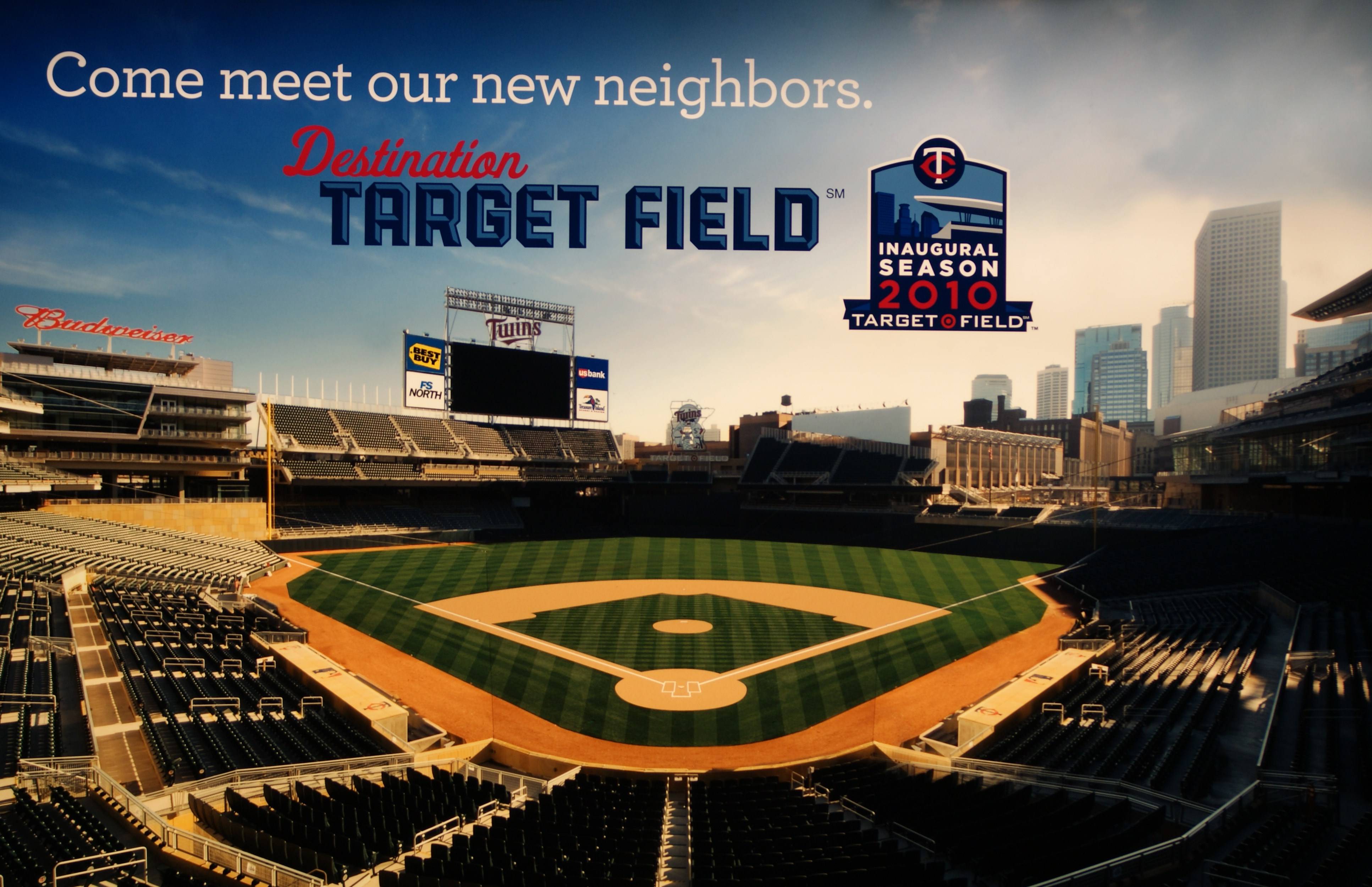3867x2500 Target Field Wallpaper