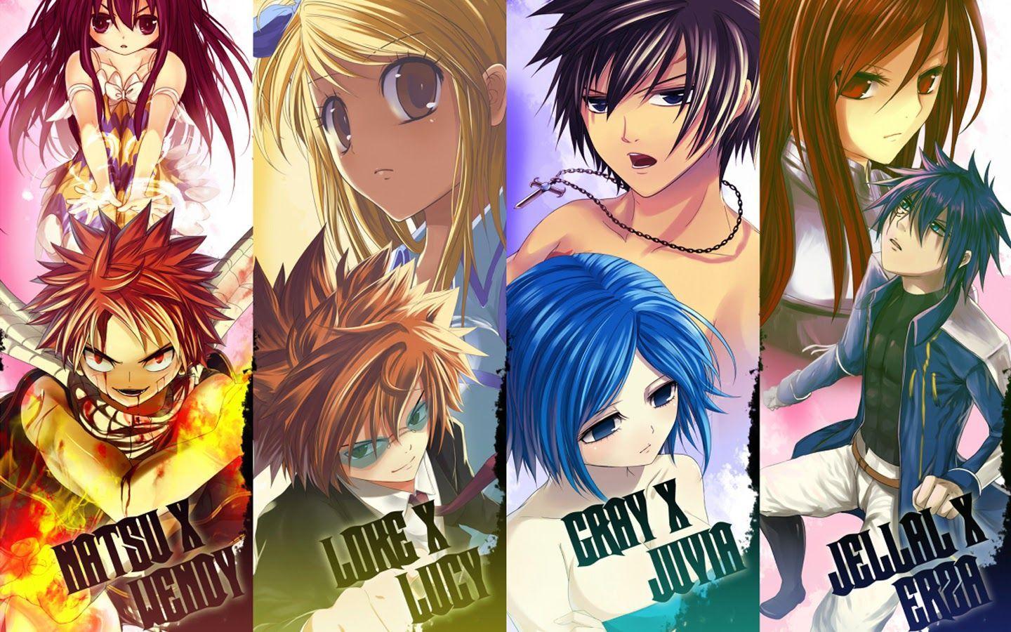 1440x900 wendy loke lucy gray juvia jellal erza fairy tail tail mage