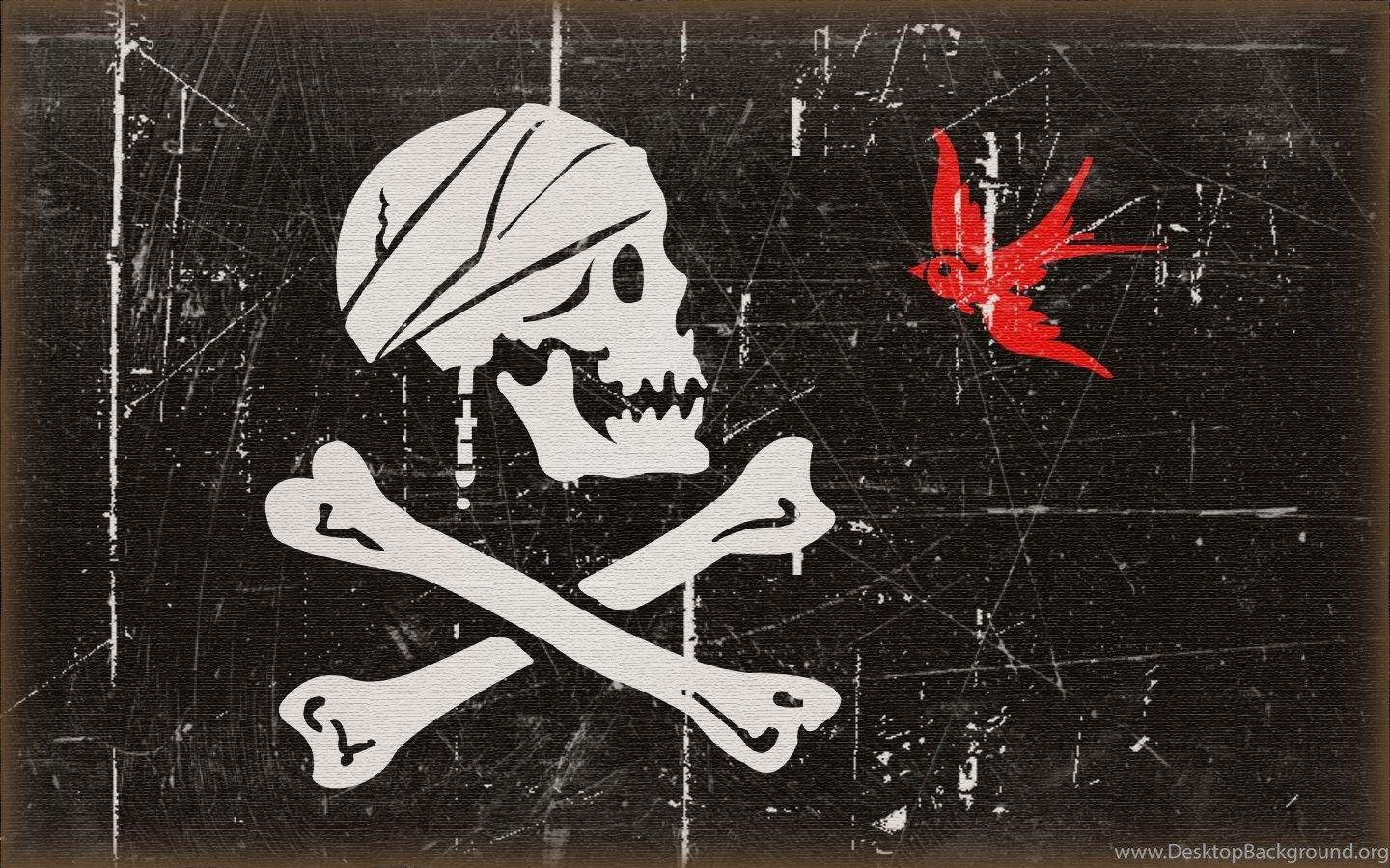 1440x900 Jack Sparrow's Jolly Roger By MikePetrucci Desktop Background
