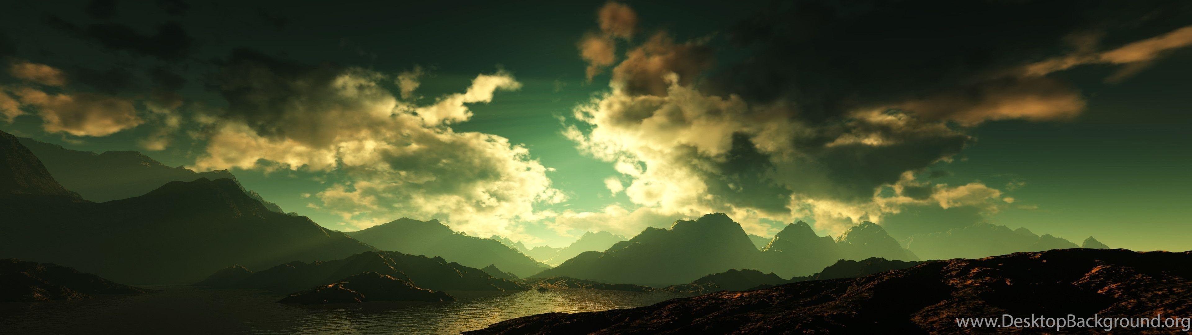 3840x1080 Best Dual Screen Dual Monitor Wallpaper Desktop Background