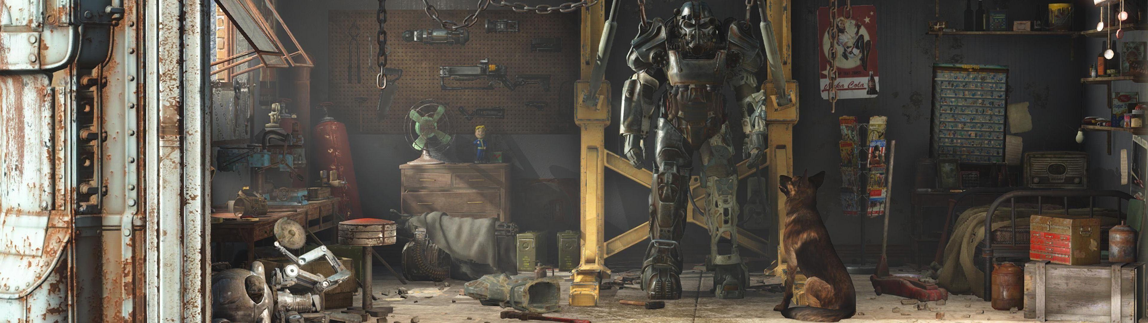3840x1080 Dual Monitor Wallpaper Fallout 4 ANDREA GONZ