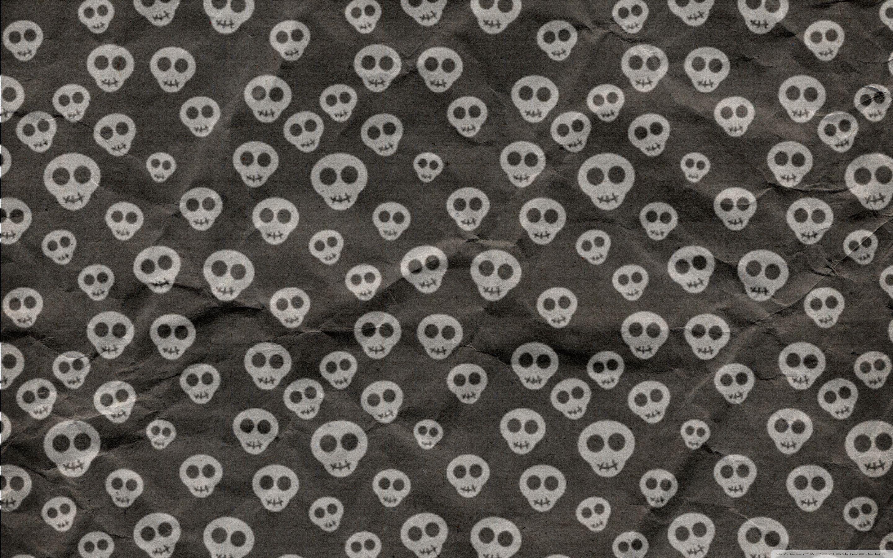 2880x1800 Cute Skulls Wrapping Paper ❤ 4K HD Desktop Wallpaper for 4K Ultra