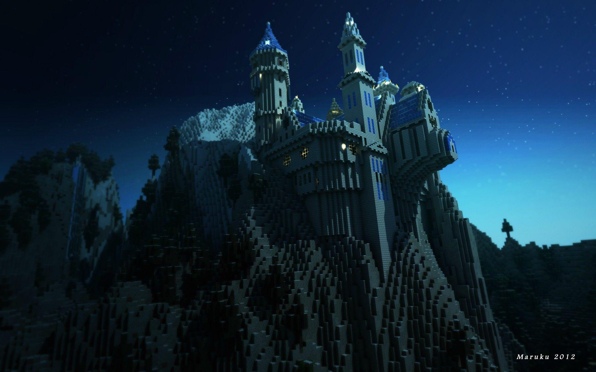 2048x1280 Awesome Castle - Hình nền Minecraft tốt nhất