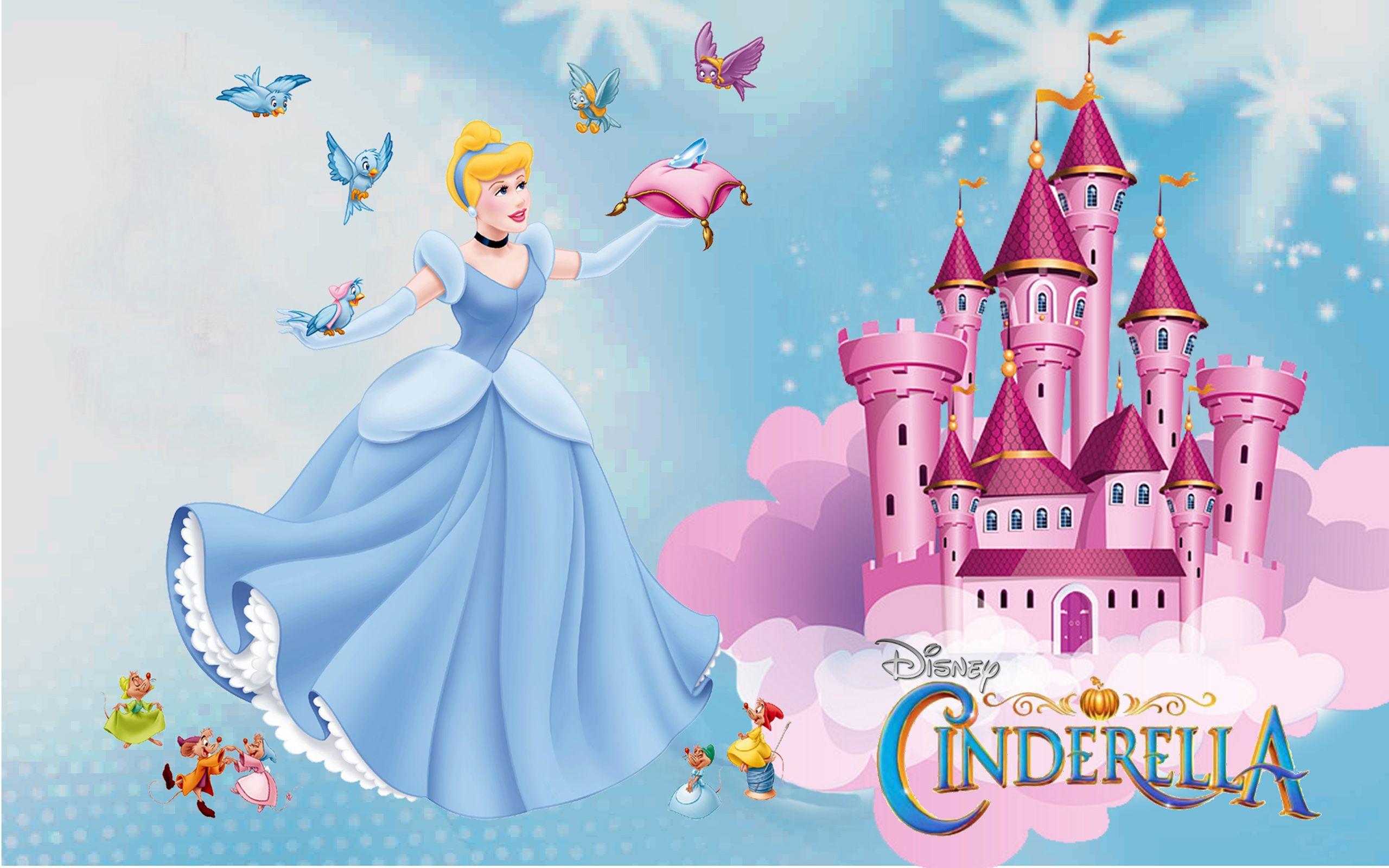 2560x1600 Castle Of Princess Cinderella Friends Jaq Gus Mary And Mouse Perla HD Wallpaper For Mobile Phones Tablet And Lapx1600 :