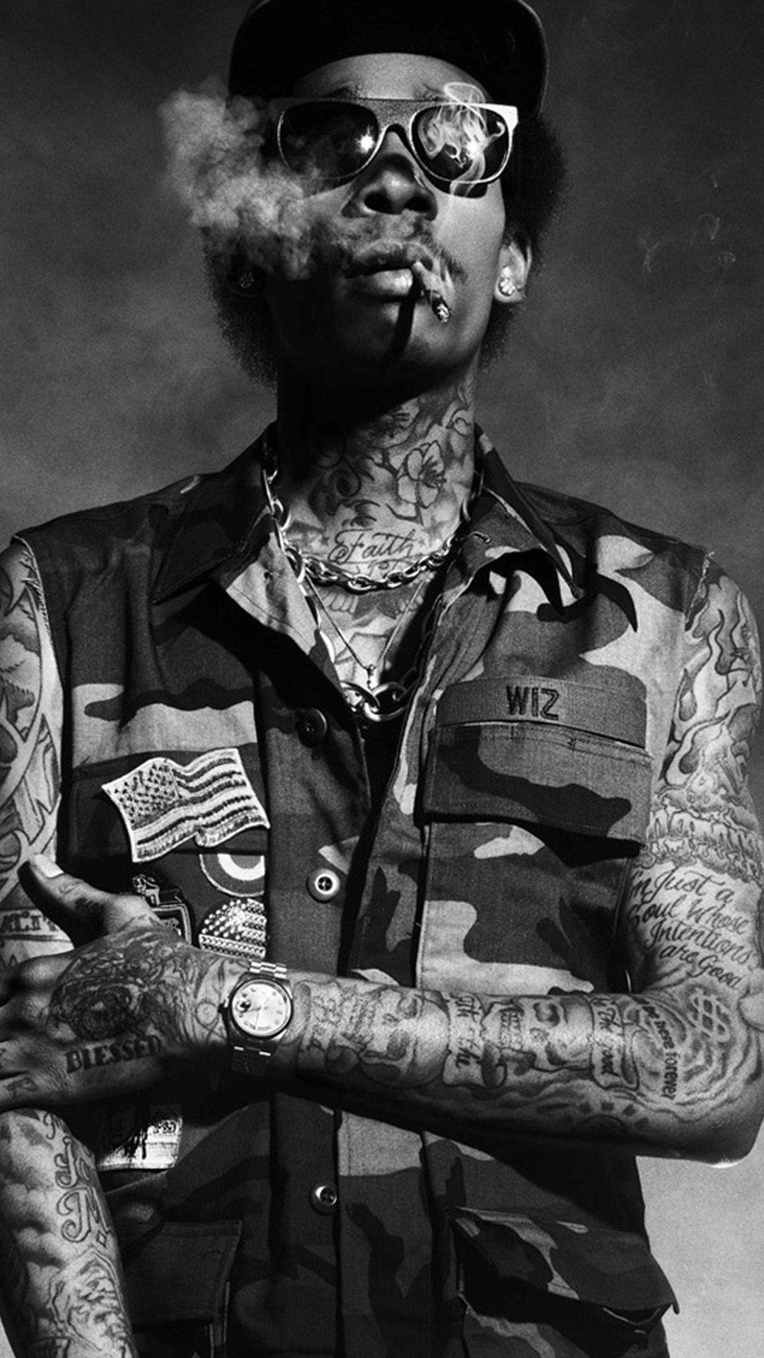 1080x1920 Fantastic Wallpaper Elegant Wiz Khalifa Background