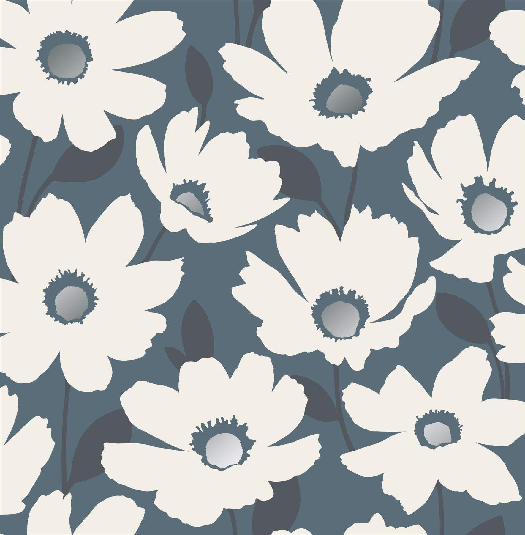Blue and White Floral Wallpapers Top Free Blue and White Floral